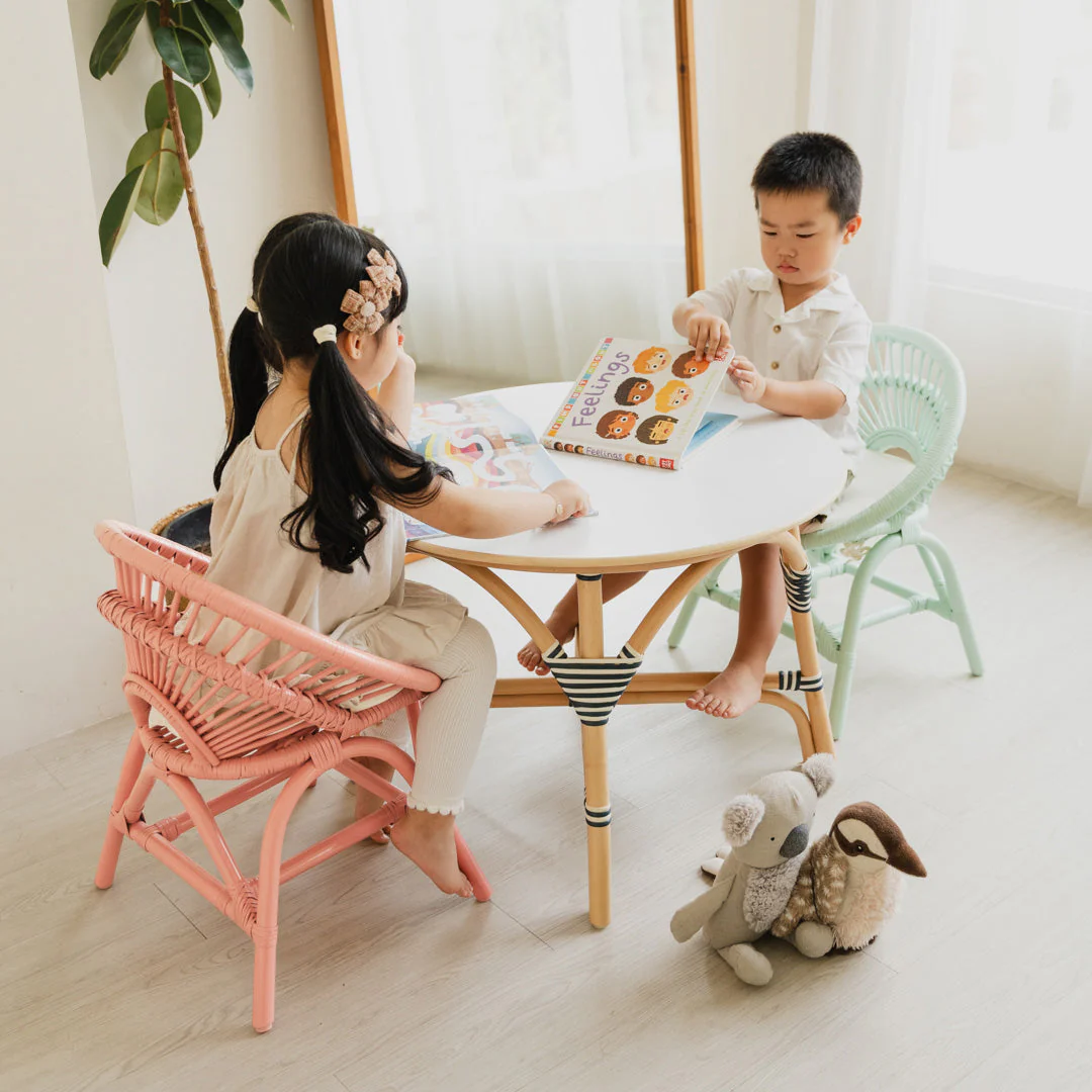Momiji Maya Kids Chair - Peach Pink - Image 6