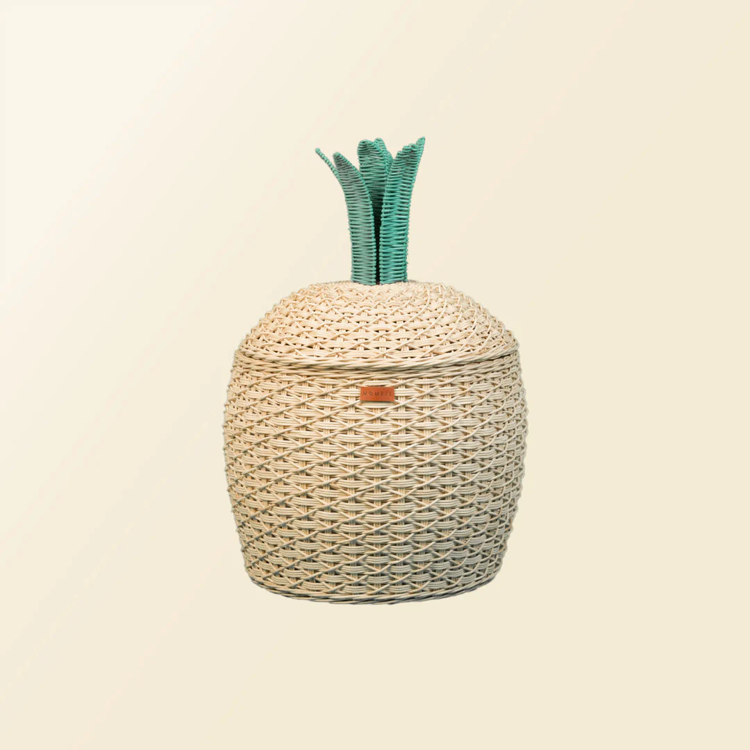 Momiji Pineapple Storage Basket Large - Natural - Image 8