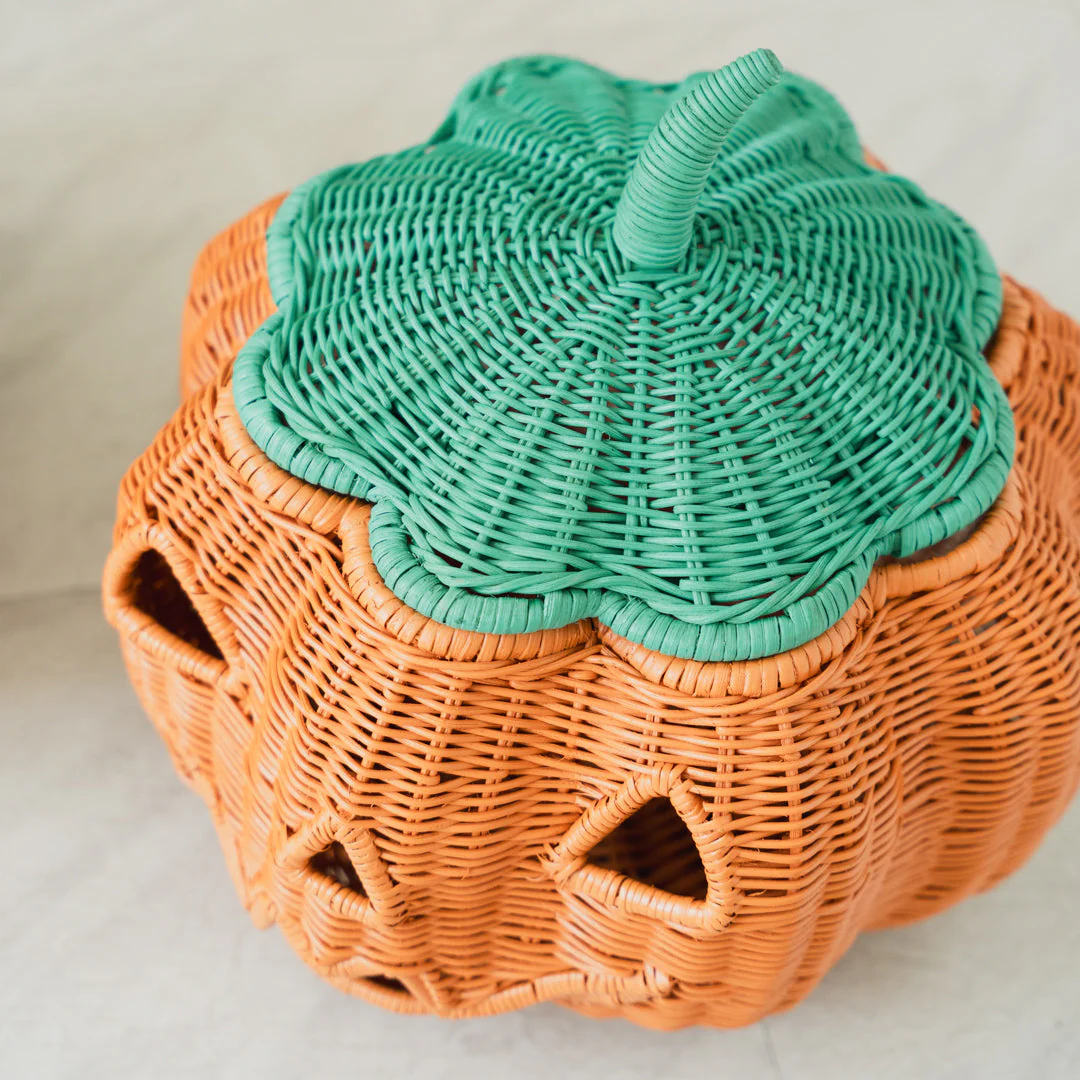 Momiji Pumpkin Face Basket - Image 5