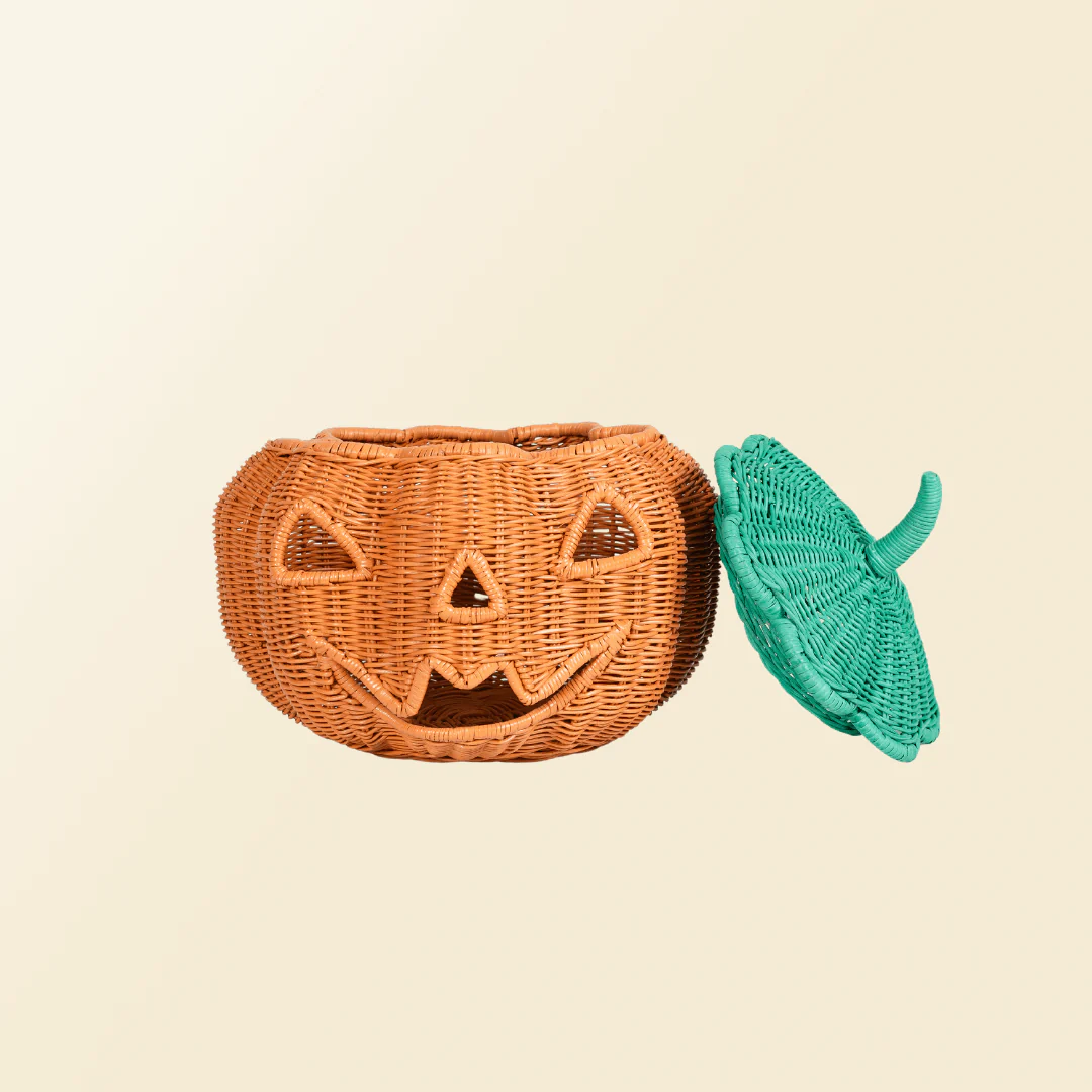 Momiji Pumpkin Face Basket - Image 8