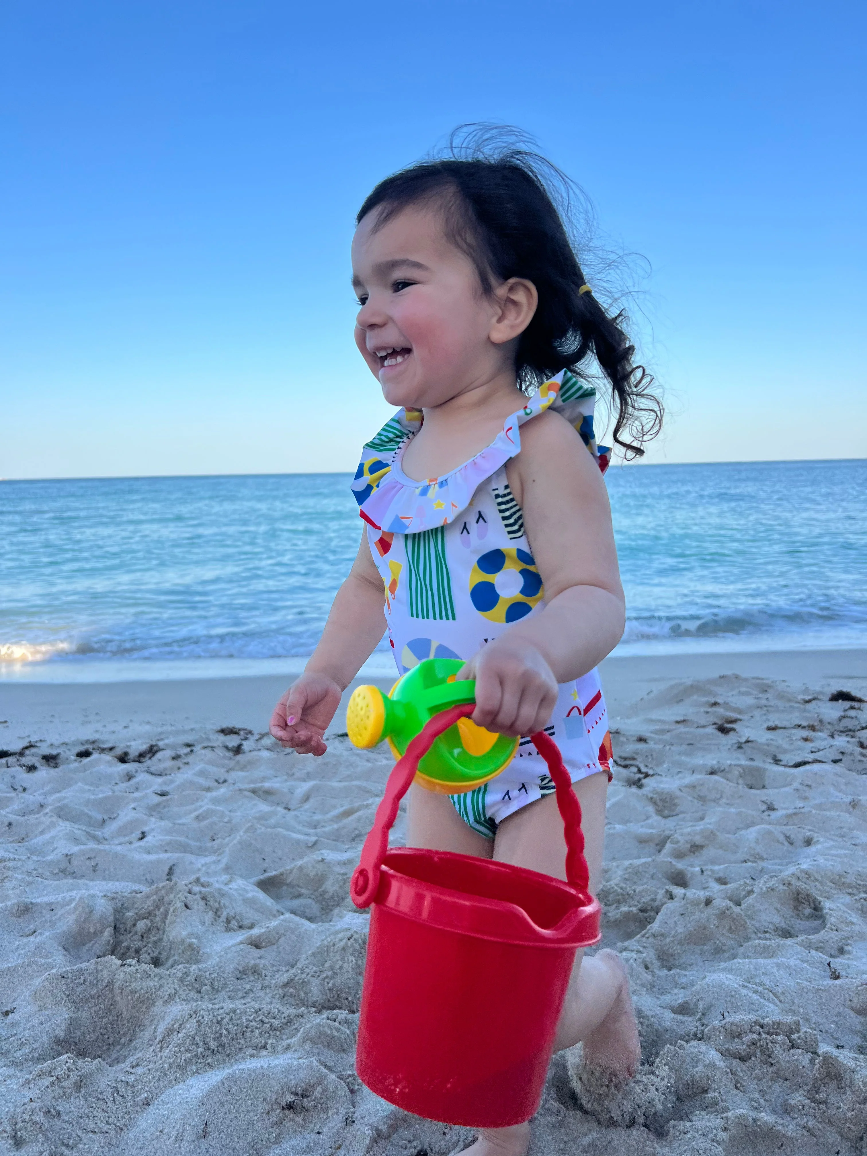 Mon Coeur Beach Baby Swimsuit - Image 2