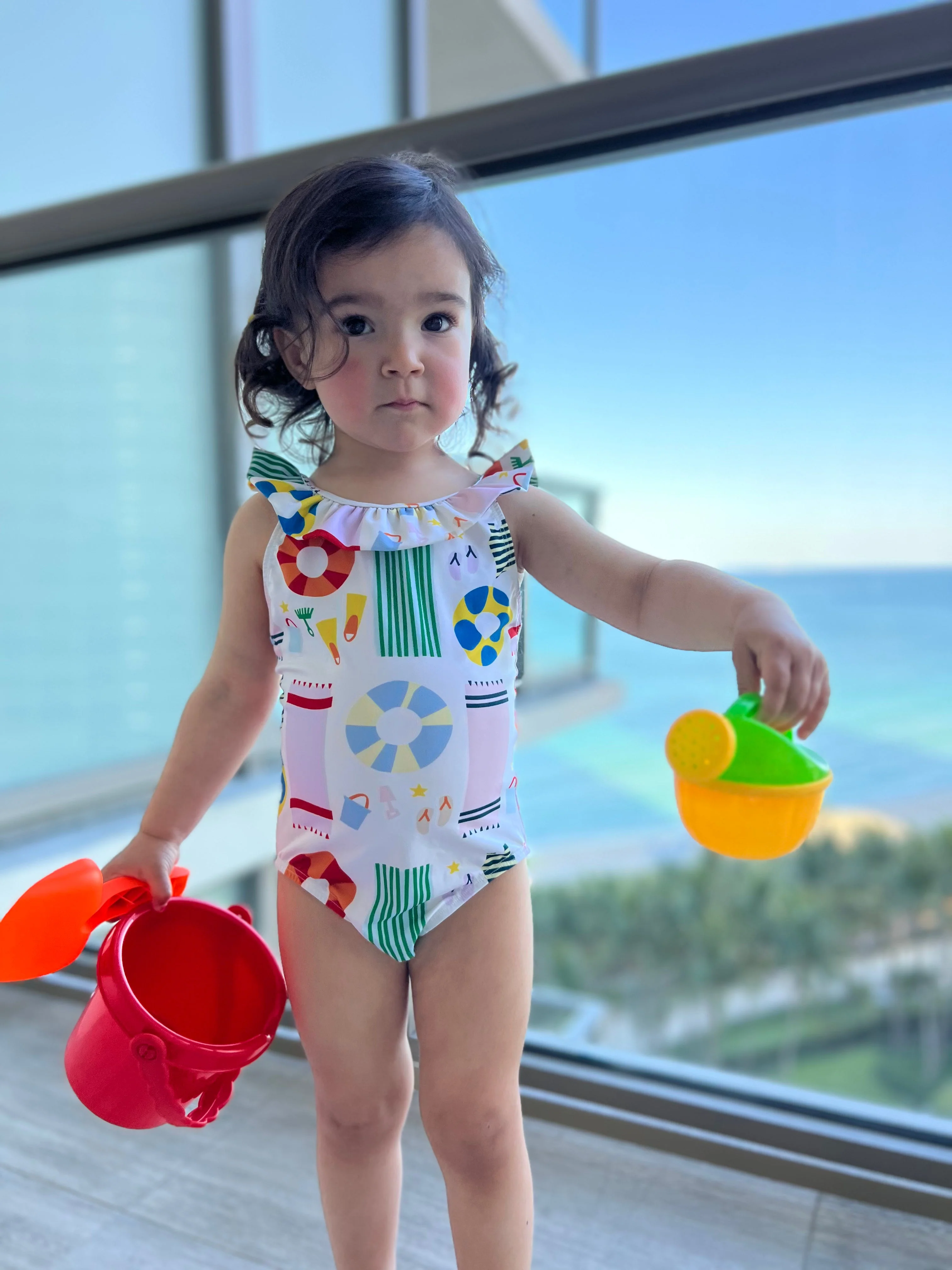 Mon Coeur Beach Baby Swimsuit - Image 4