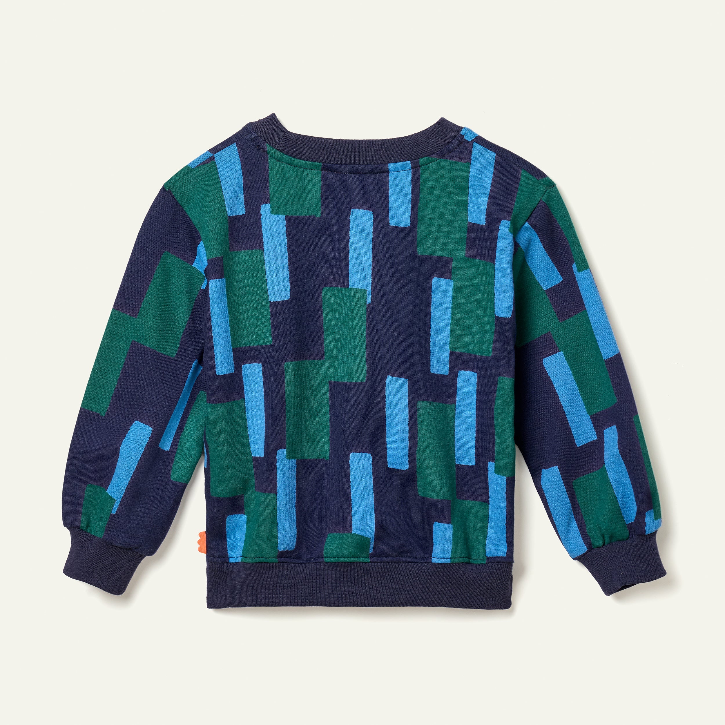 Mon Coeur Blue Block Sweatshirt - Image 3
