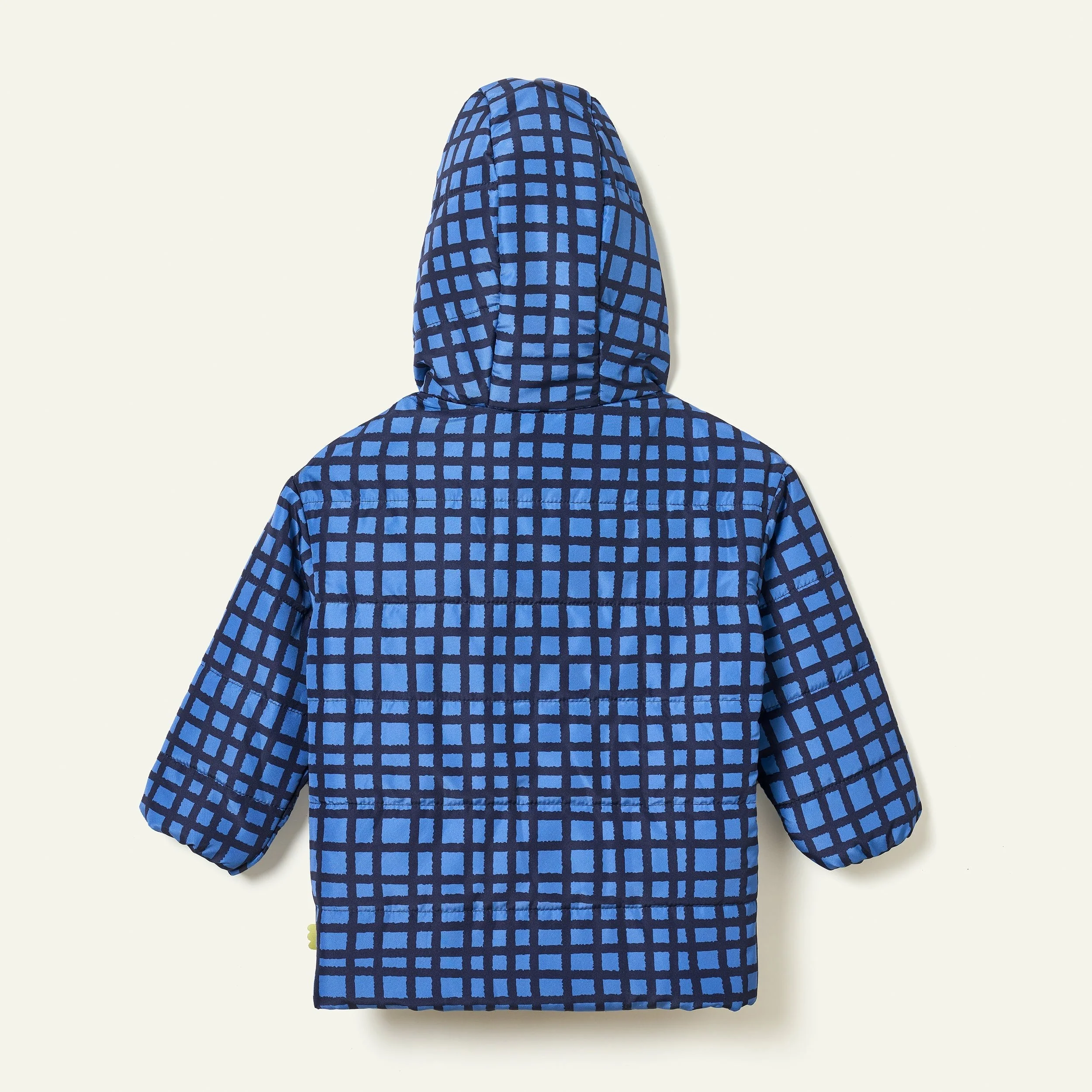 Mon Coeur Blue Grid  Puffer - Image 5