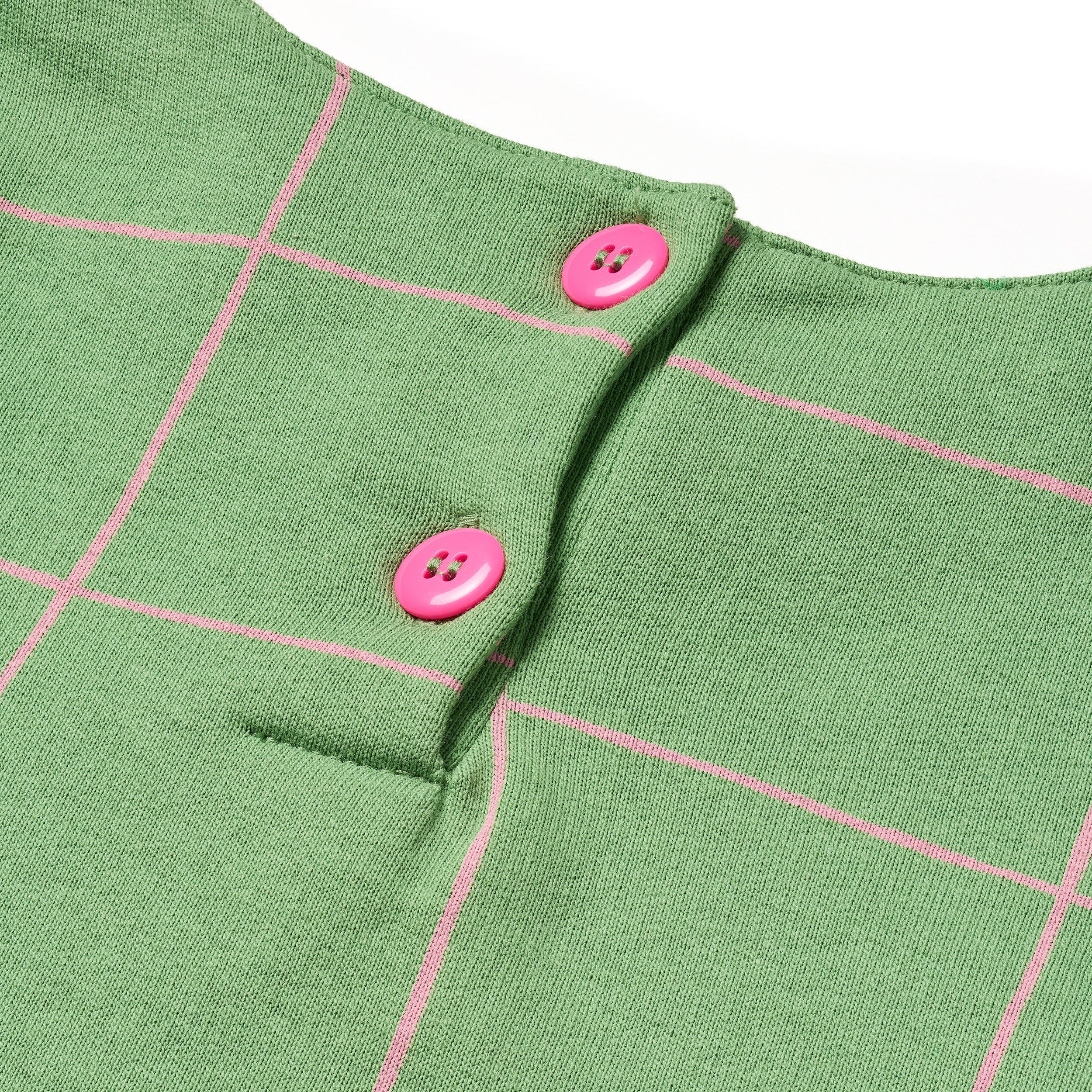 Mon Coeur Grid Dress - Image 4