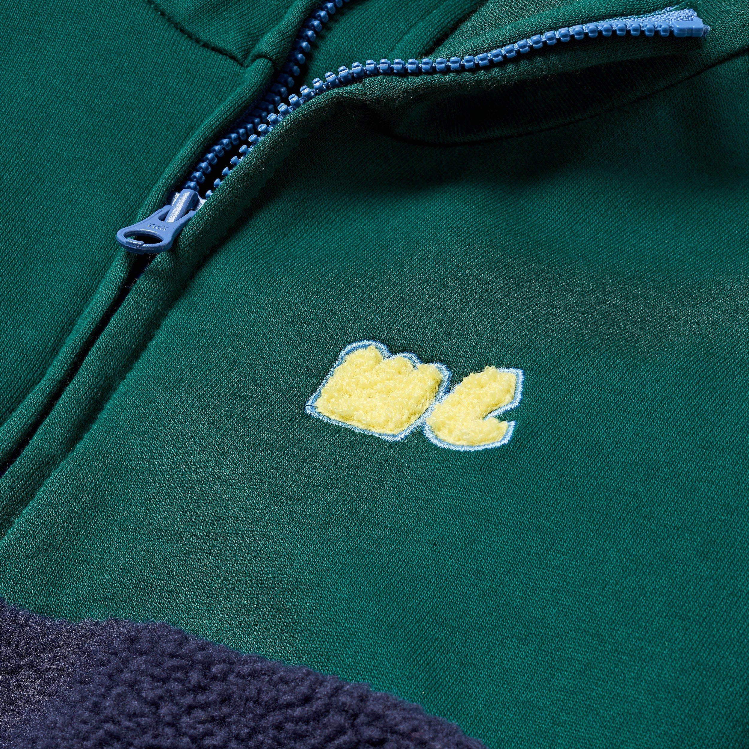 Mon Coeur Navy Sherpa Zip up - Image 3