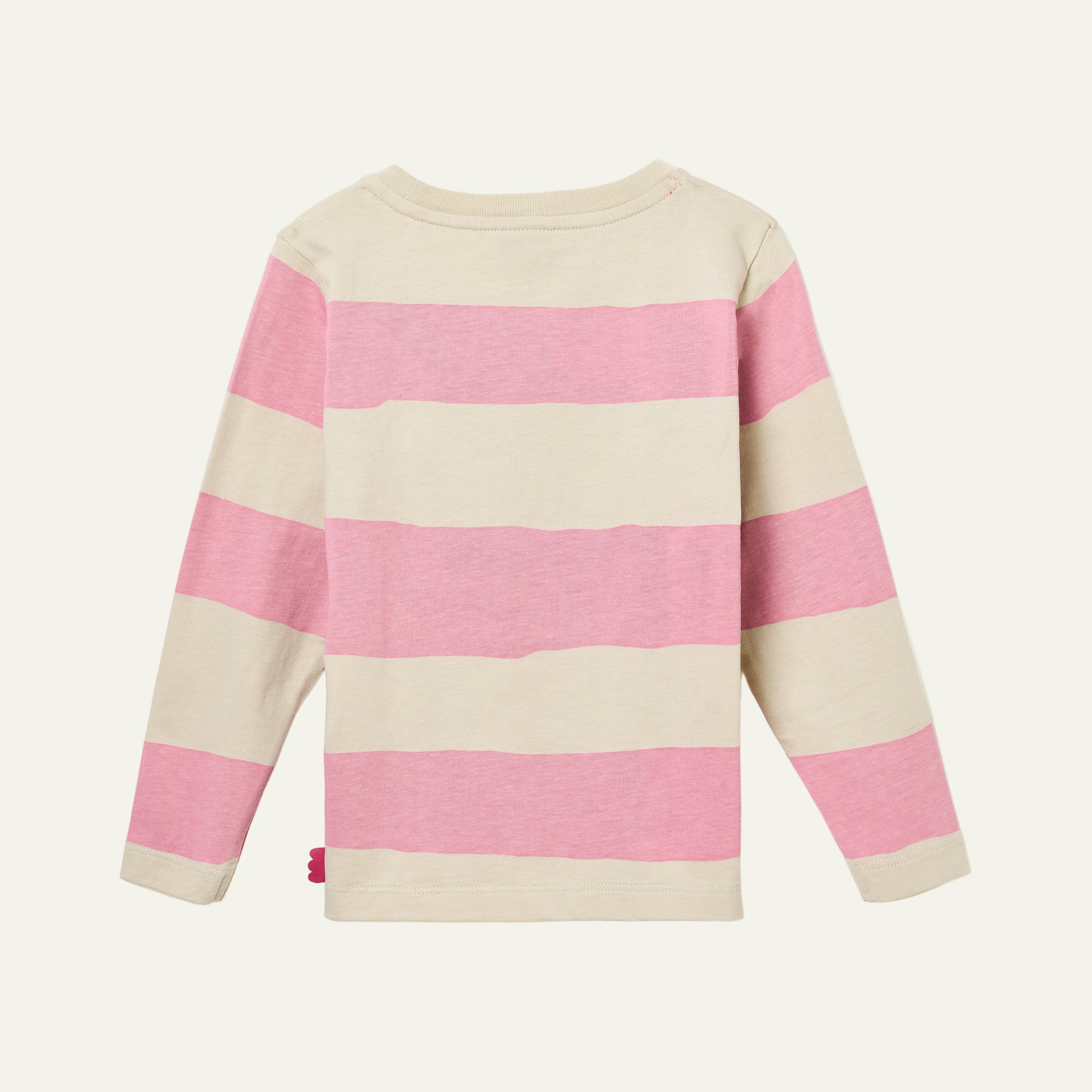 Mon Coeur Pink Rugby Stripe T-Shirt - Image 4