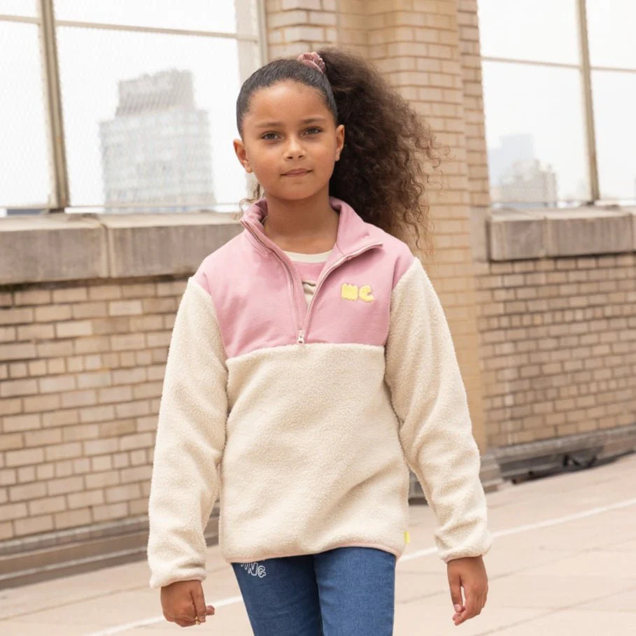 Mon Coeur Pink Sherpa Zip up - Image 4