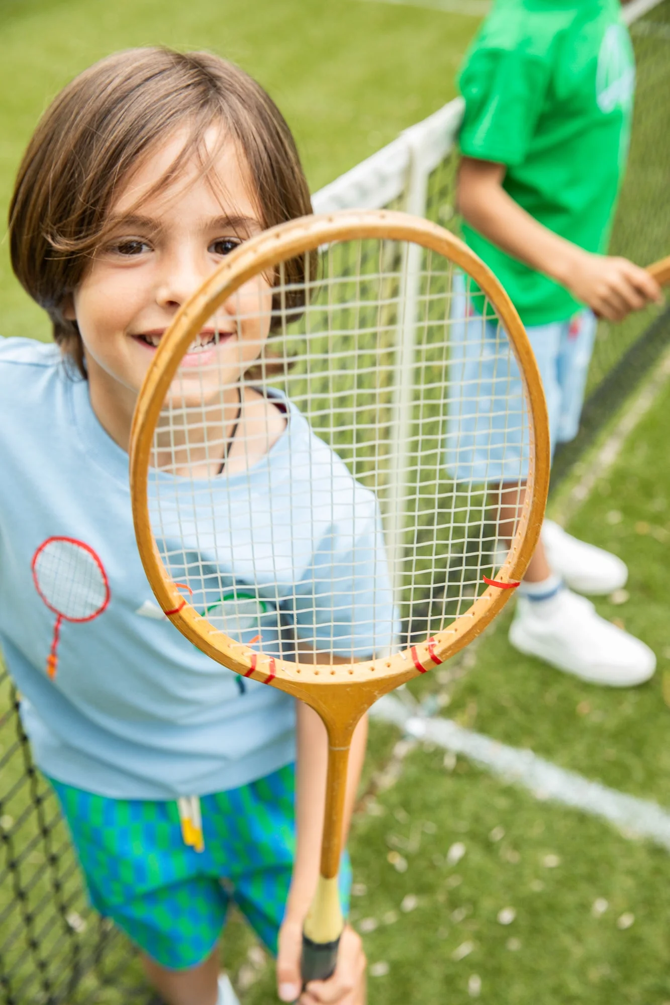 Mon Coeur Recycled Cotton Badminton Kid T-Shirt - Image 6