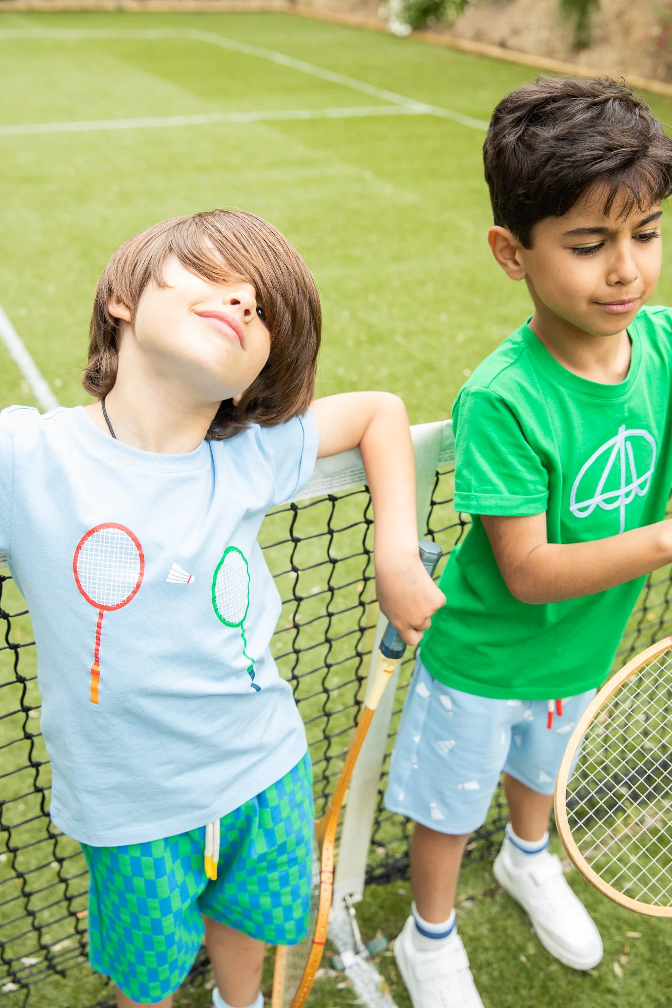 Mon Coeur Recycled Cotton Badminton Kid T-Shirt - Image 8