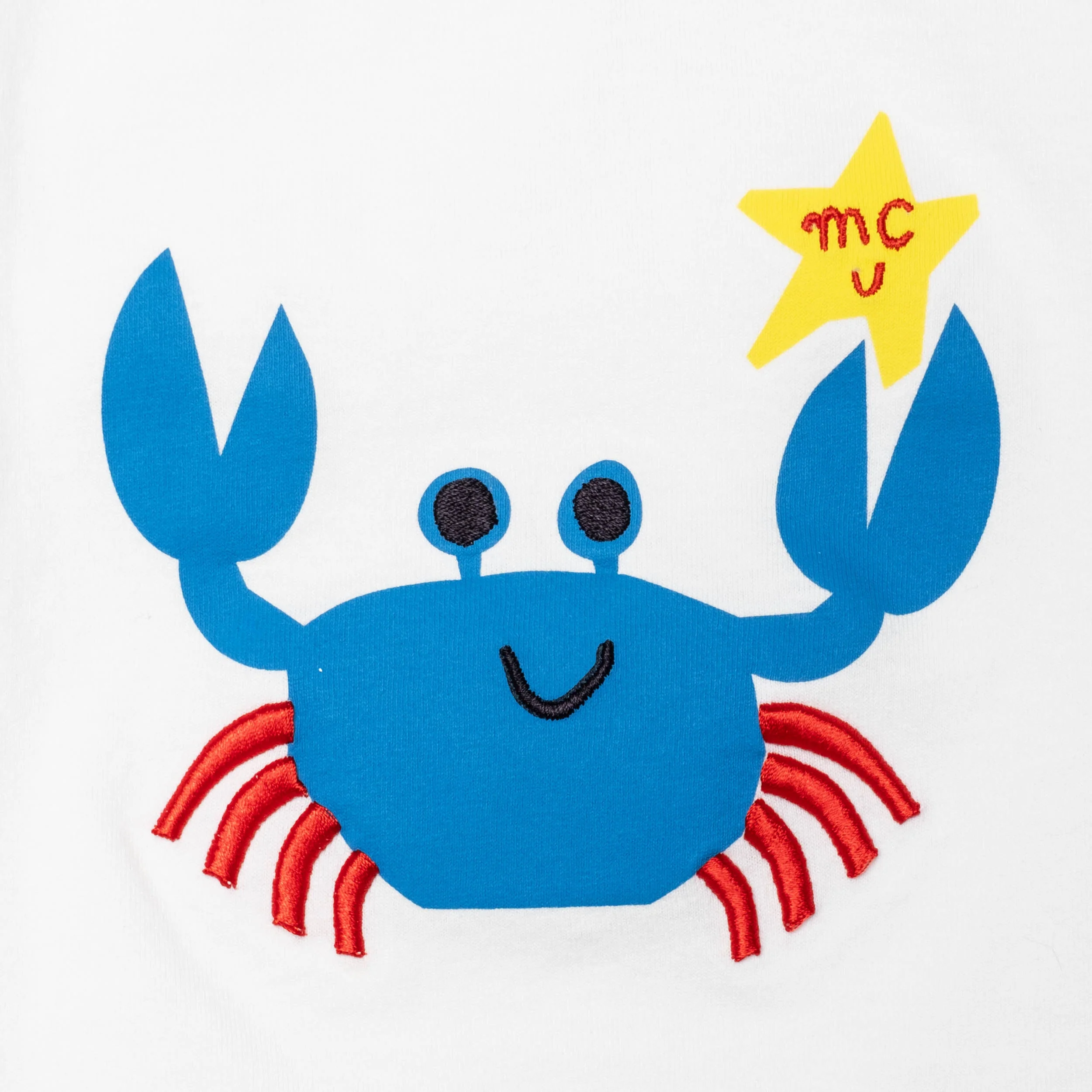 Mon Coeur Recycled Cotton Crab Baby T-Shirt - Image 3
