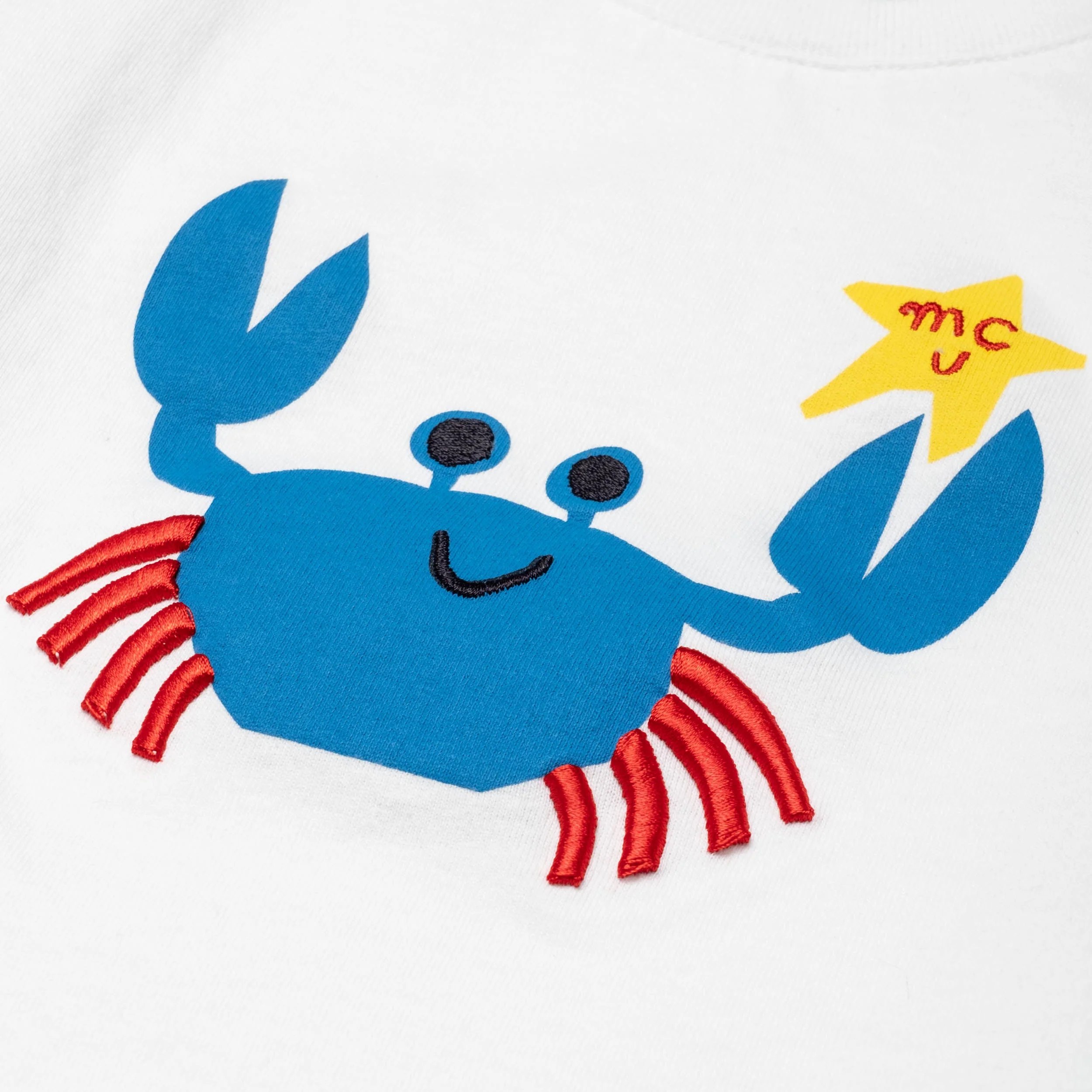 Mon Coeur Recycled Cotton Crab Baby T-Shirt - Image 4