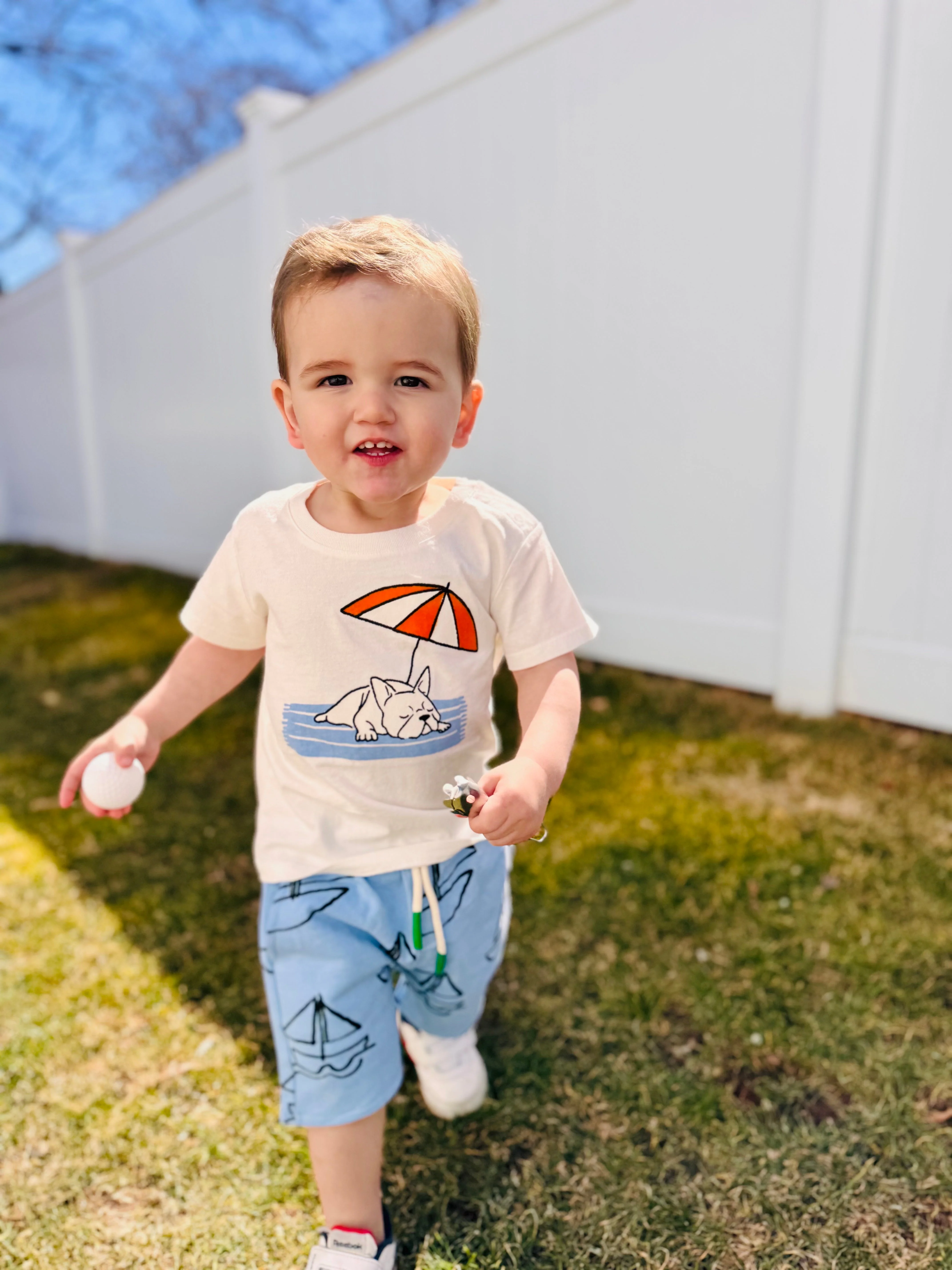 Mon Coeur Recycled Cotton Frenchie Baby T-Shirt - Image 4