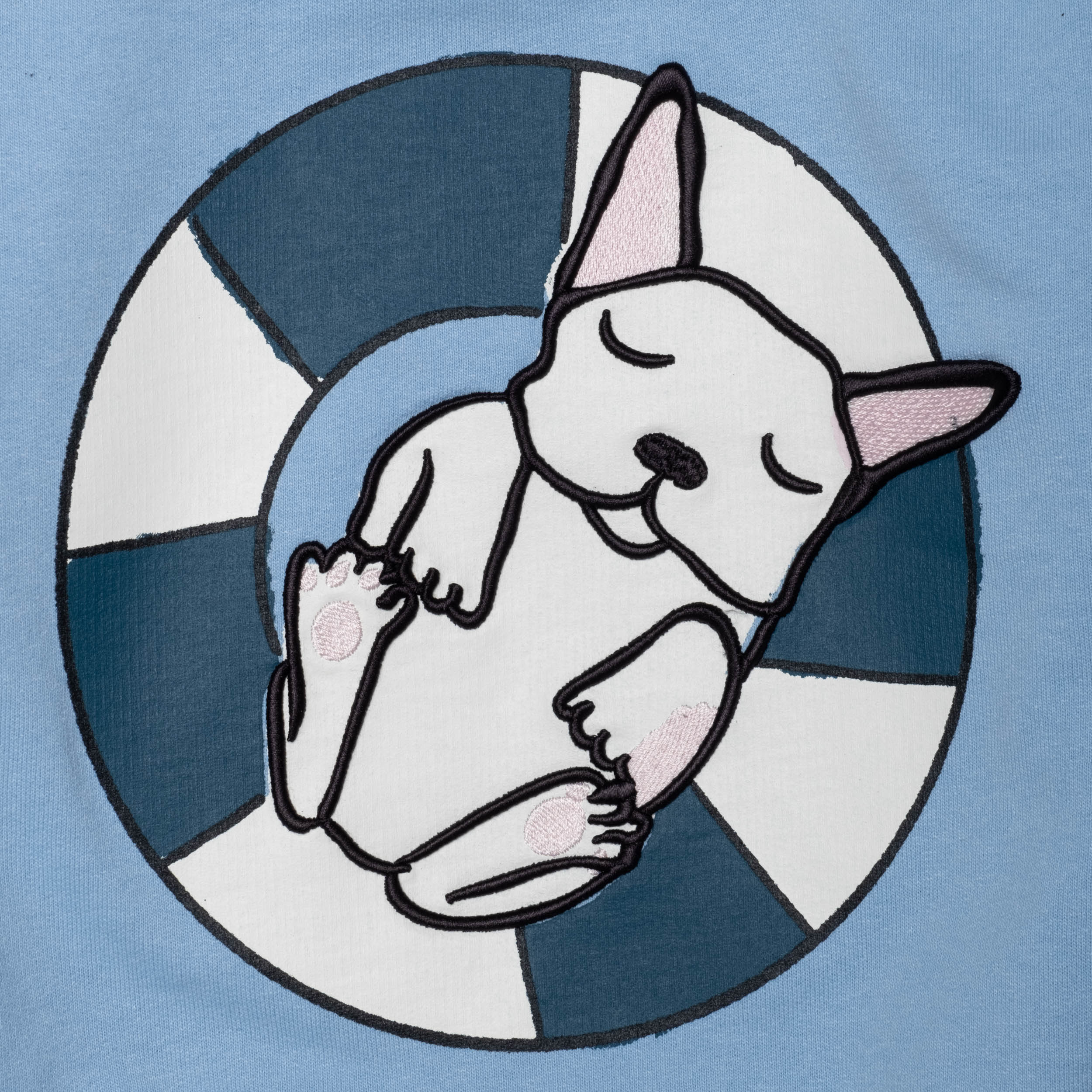 Mon Coeur Recycled Cotton Frenchie Kid Sweatshirt - Image 3