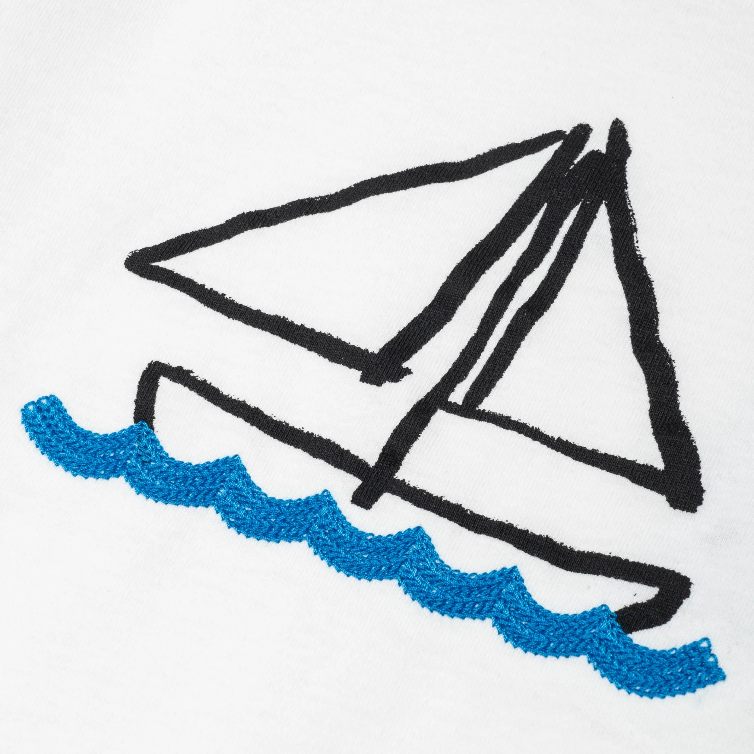 Mon Coeur Recycled Cotton Sail Away Kid T-Shirt - Image 6