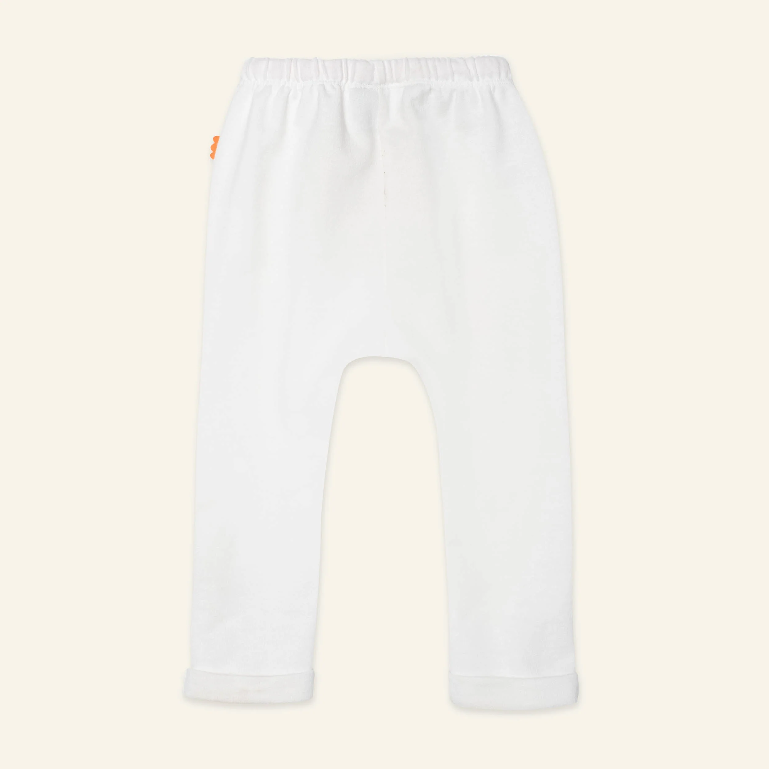 Mon Coeur Recycled Cotton Seashell Baby Joggers - Image 12
