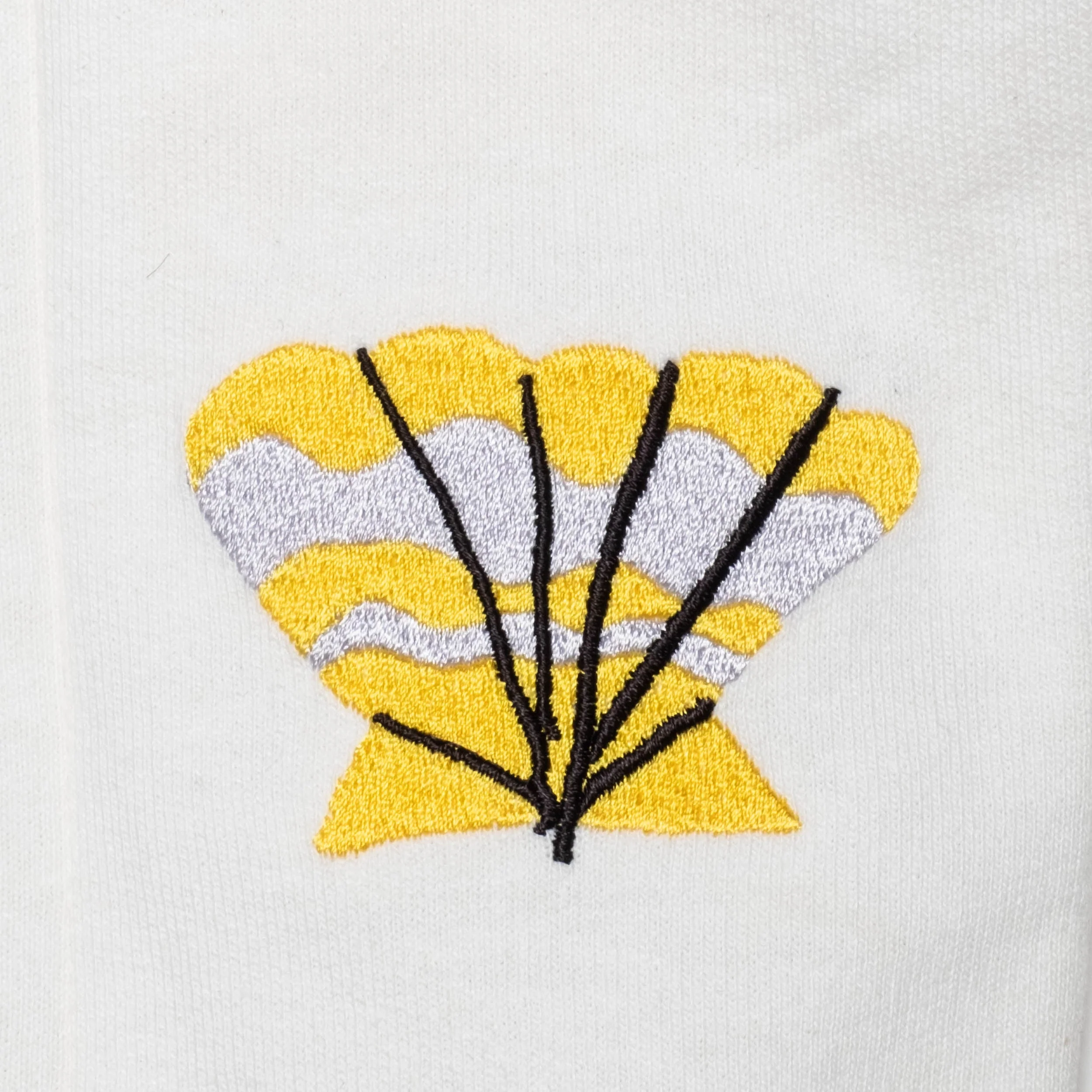 Mon Coeur Recycled Cotton Seashell Baby Joggers - Image 9