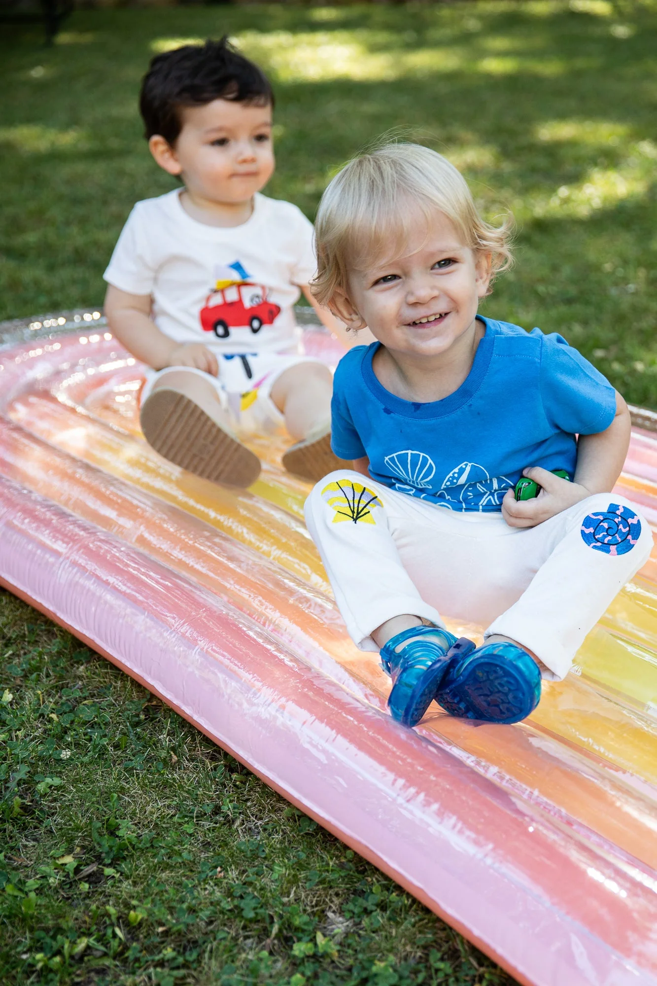 Mon Coeur Recycled Cotton Seashell Baby T-Shirt - Image 6
