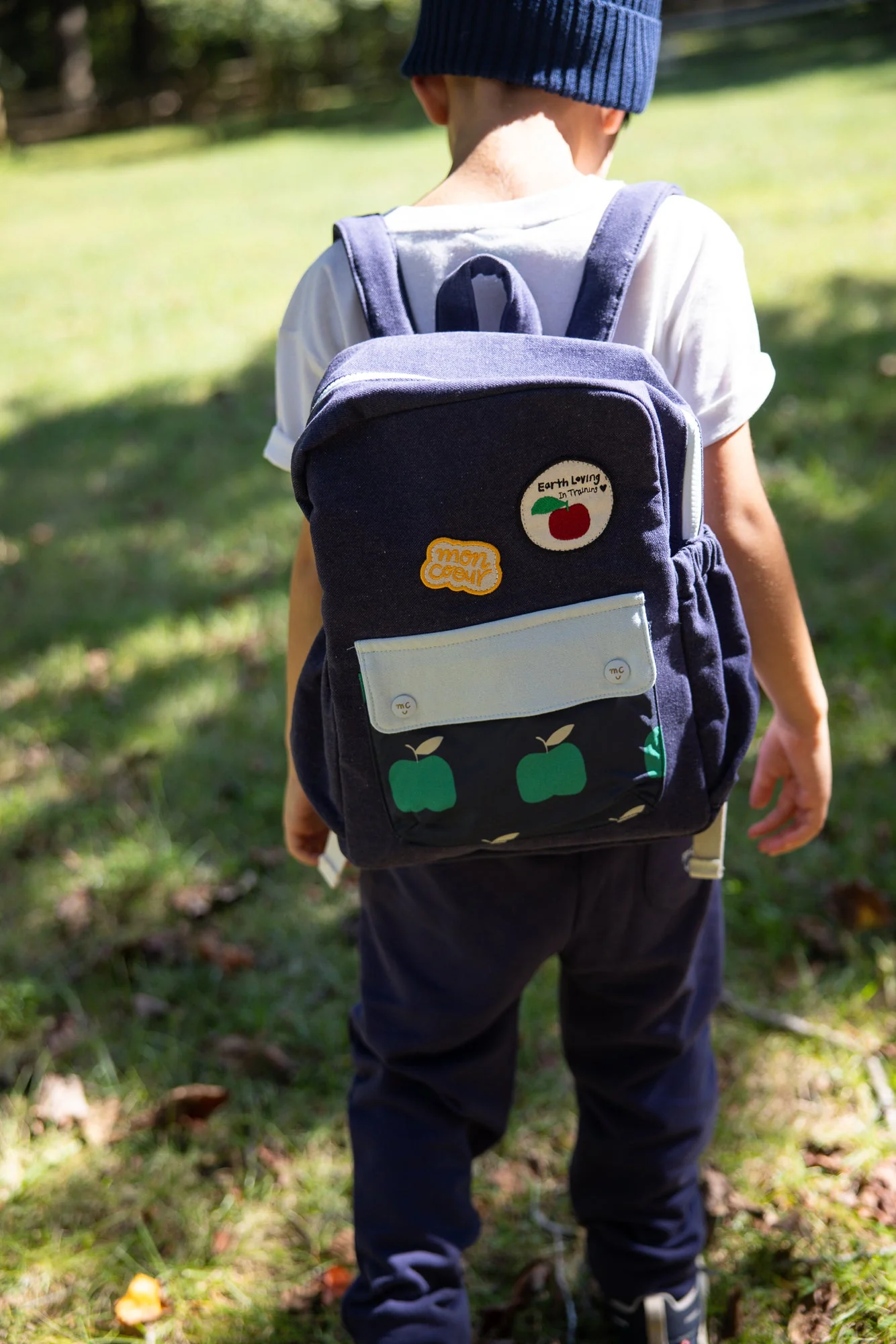 Mon Coeur Recycled Materials Apple Backpack - Image 14