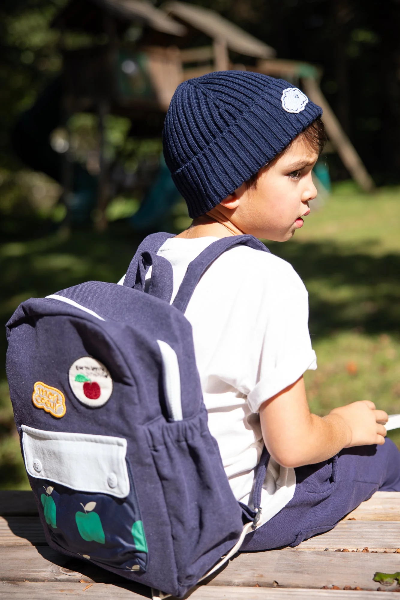 Mon Coeur Recycled Materials Apple Backpack - Image 15