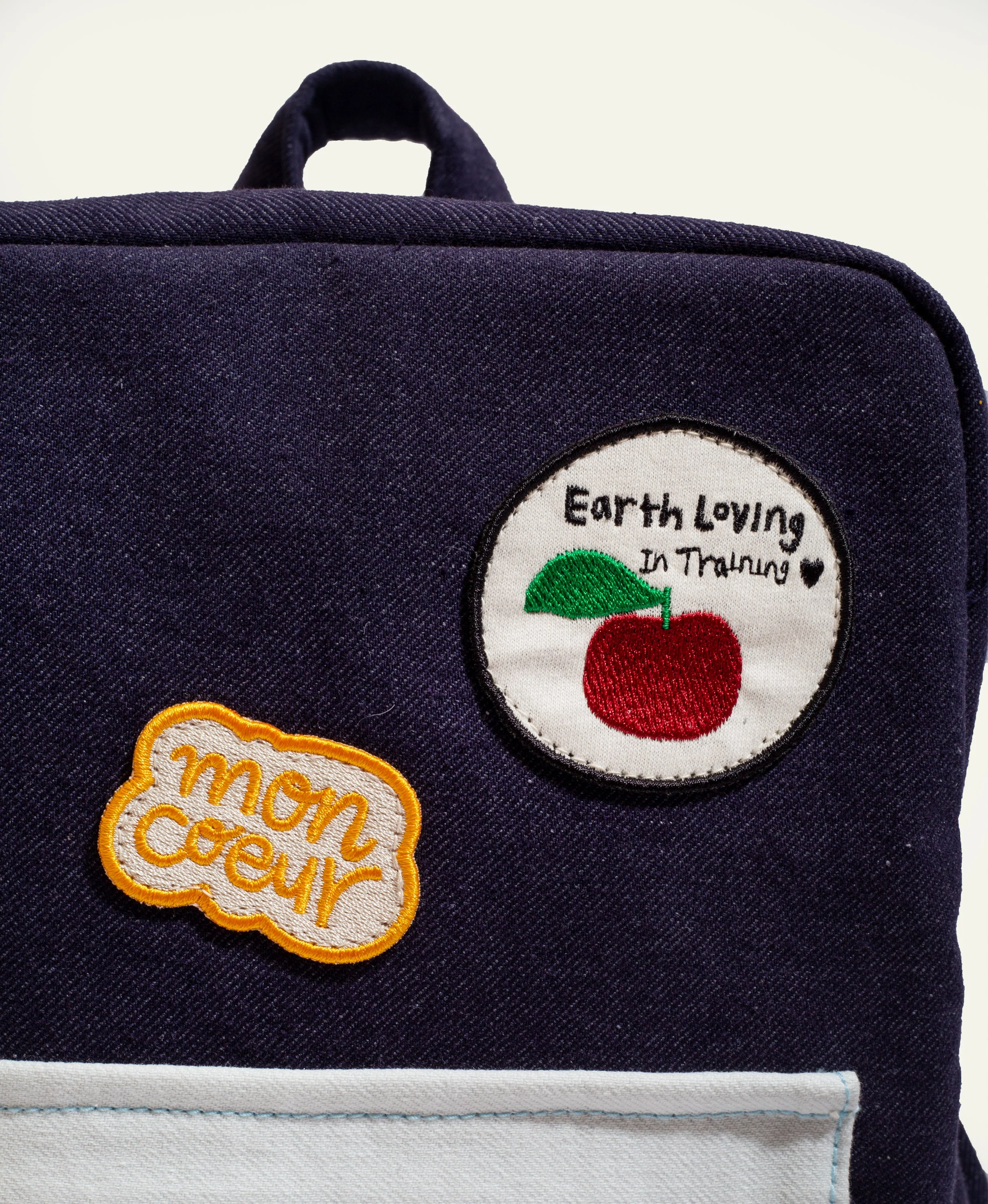 Mon Coeur Recycled Materials Apple Backpack - Image 6