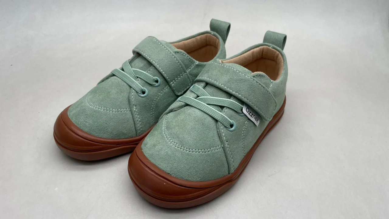 Ozznek Shoes  Moss Suede Sneakers – Everyday Barefoot Sneakers for Toddlers & Kids - Image 7