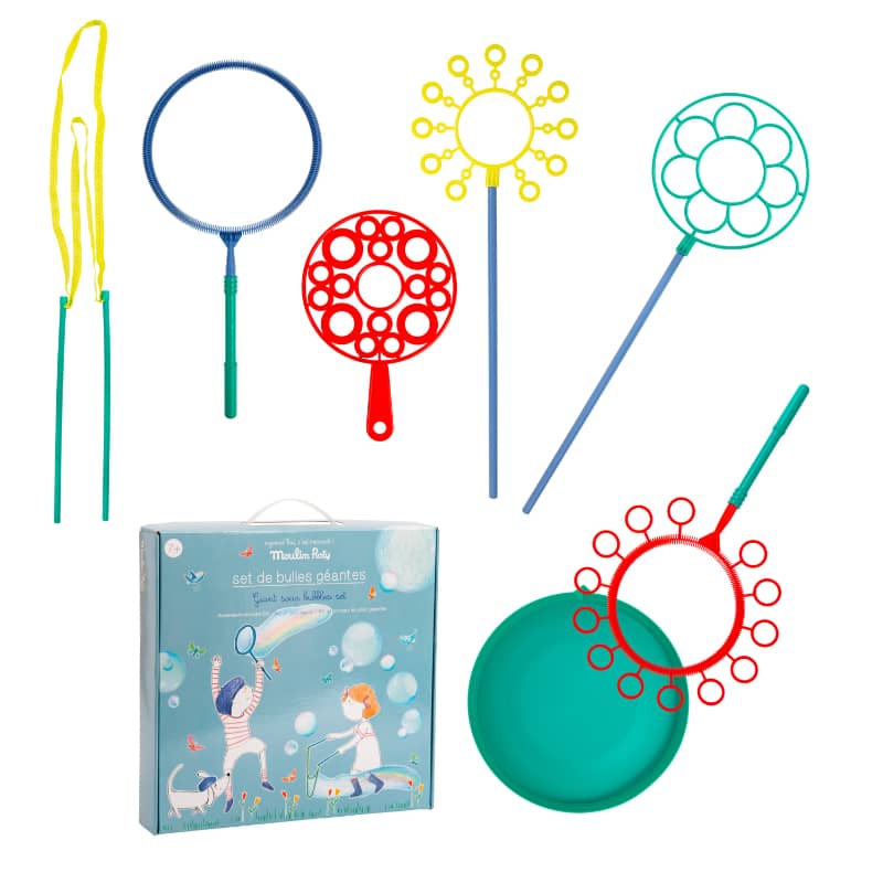 Moulin Roty Assorted Giant Soap Bubble Makers - Image 3