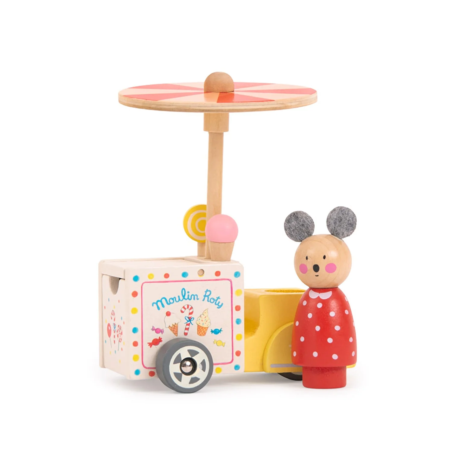 Moulin Roty Ice cream tricycle - The Big Family - Image 2