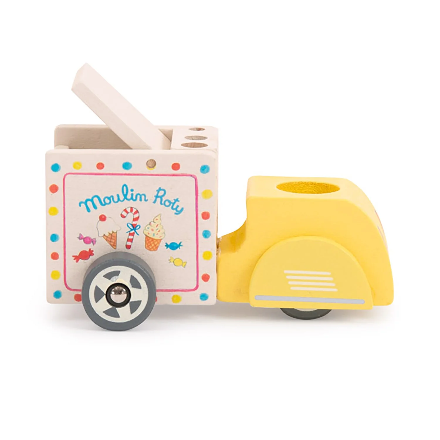 Moulin Roty Ice cream tricycle - The Big Family - Image 3