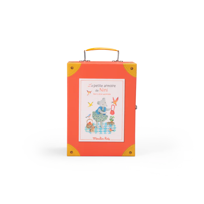 Moulin Roty Nini Little Wardrobe Suitcase - The Big Family - Image 3