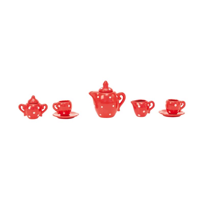Moulin Roty Suitcase - Tea Party Ceramic Set The Big Family - Image 5