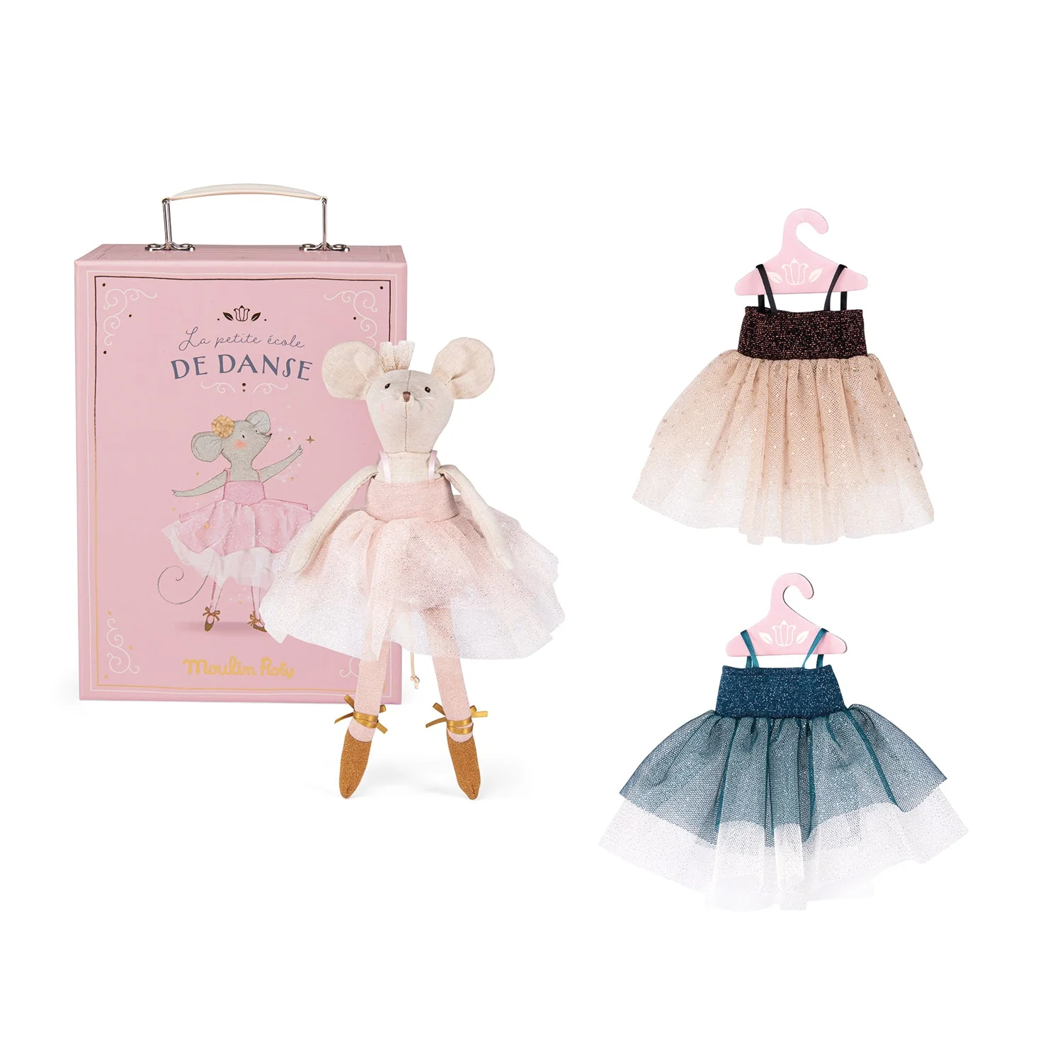 Moulin Roty Suitcase - Tutus - The Little School Of Dance - Doll - Moulin Roty - Image 2