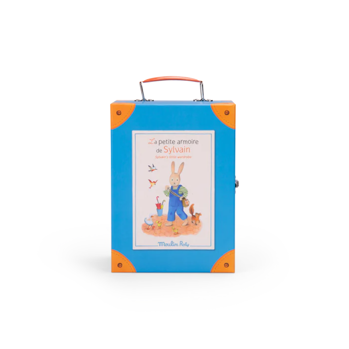 Moulin Roty Sylvain Little Wardrobe Suitcase - The Big Family - Image 2