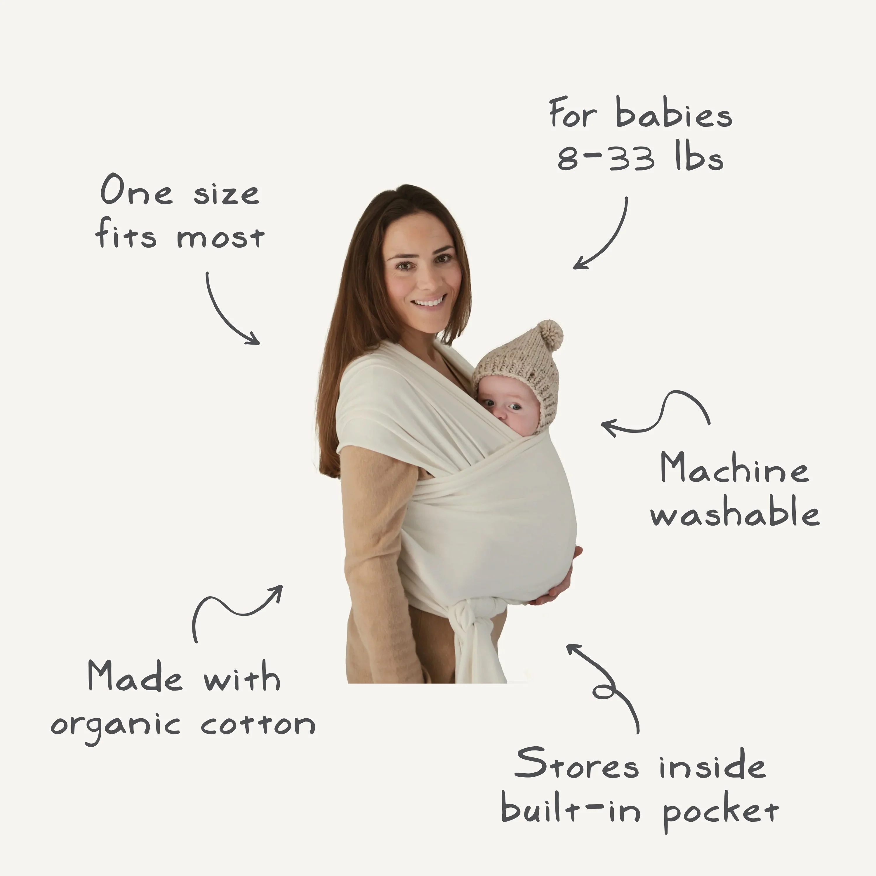 Mushie Baby Wrap - Image 35