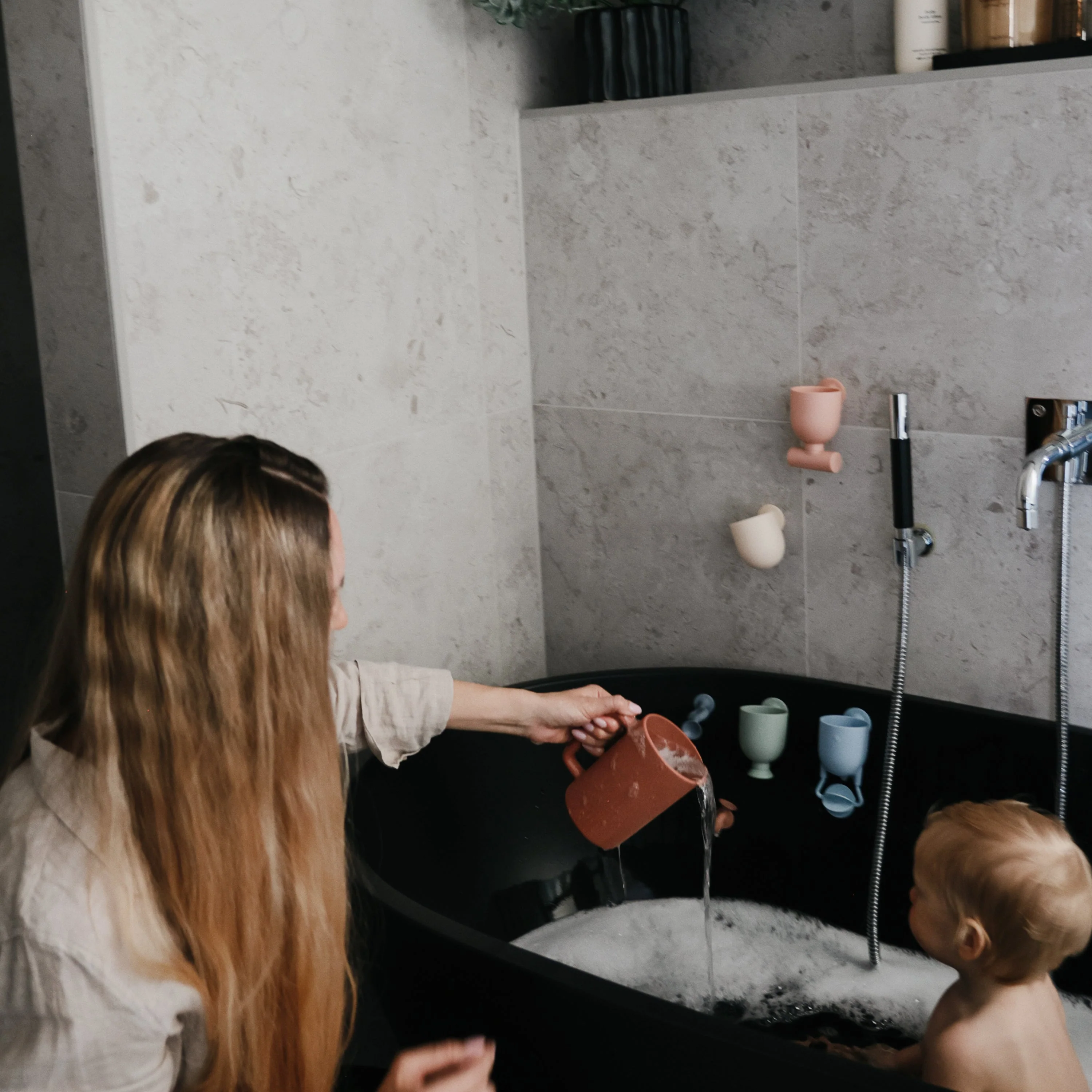 Mushie Bath Rinse Cup - Image 30