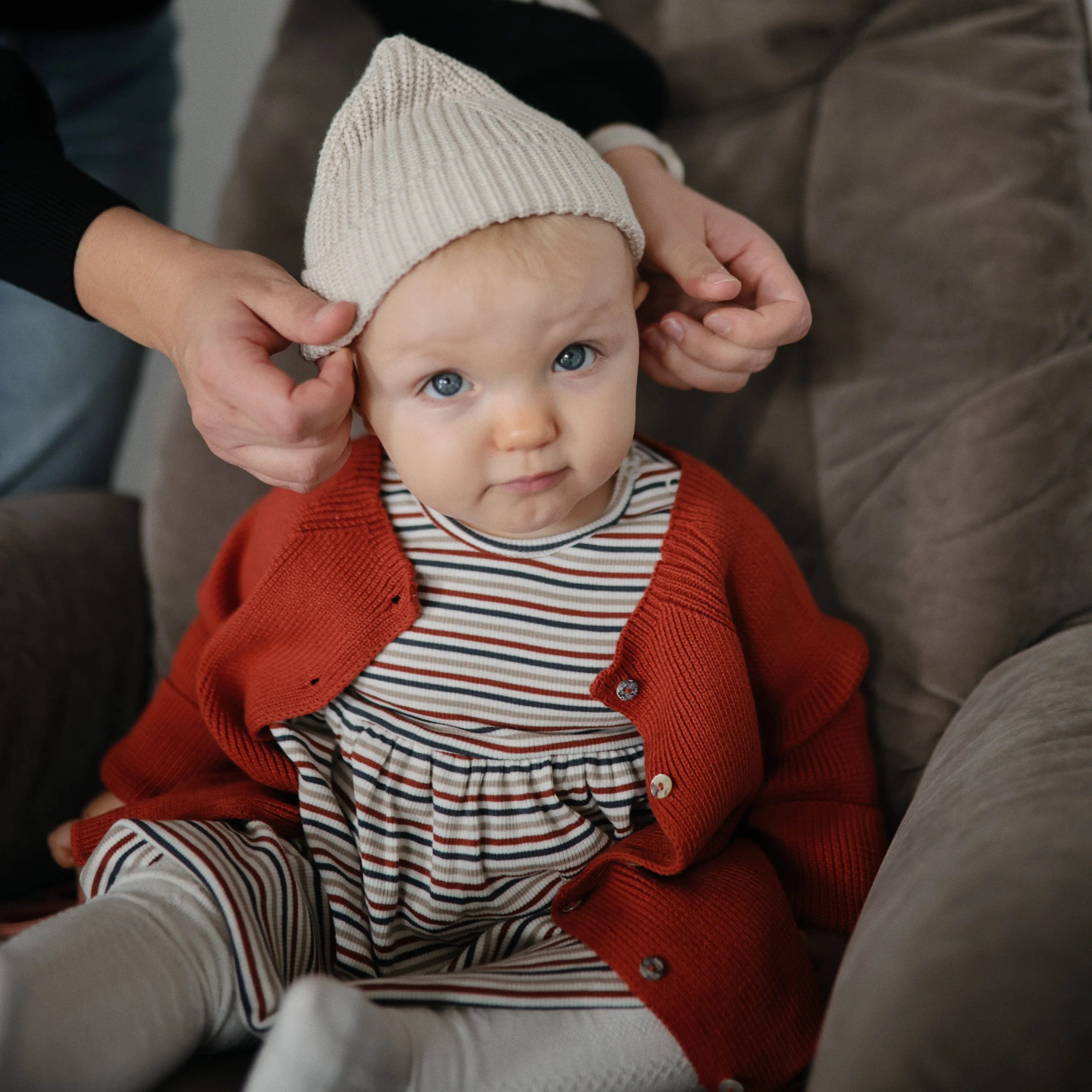 Mushie Chunky Knit Beanie - Image 17