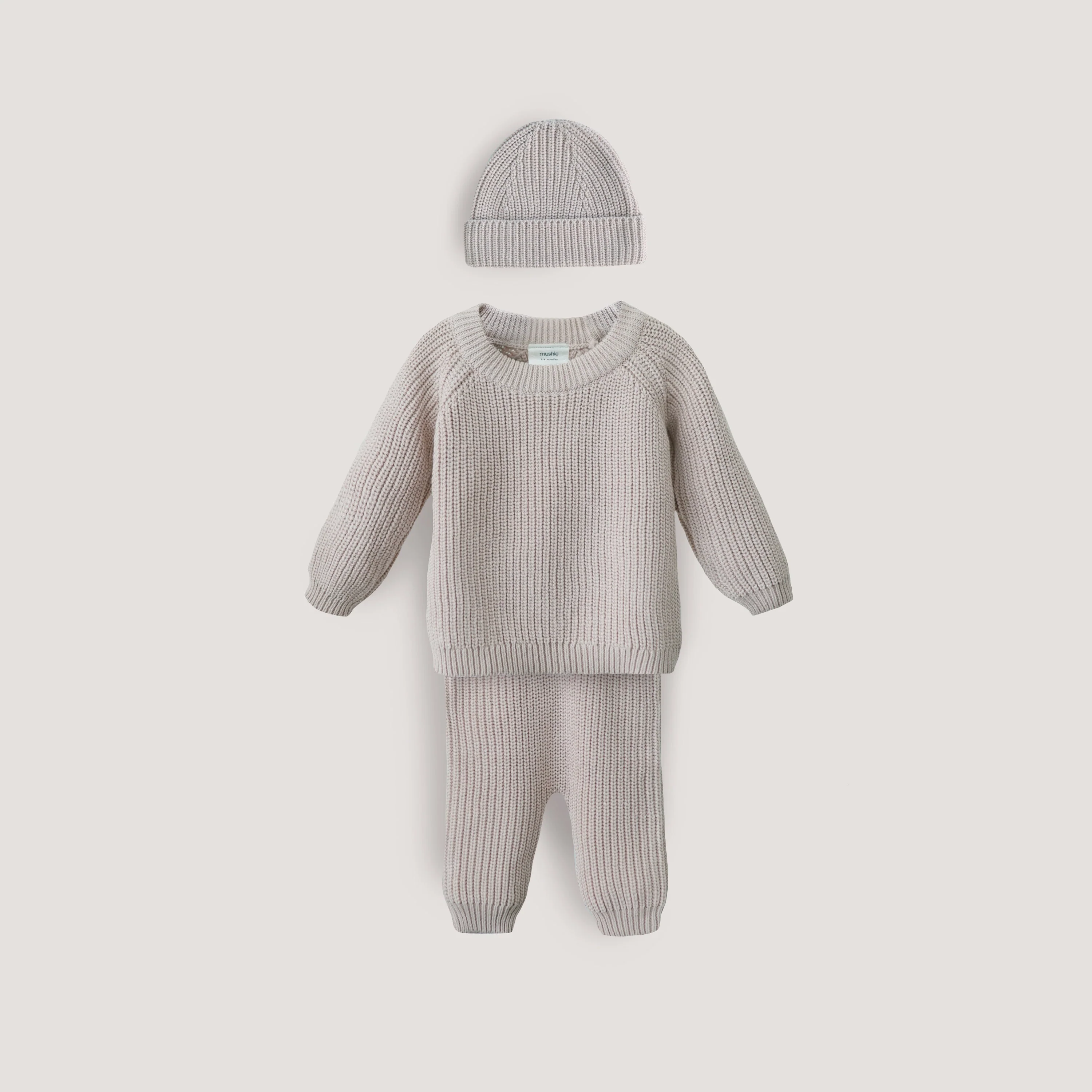 Mushie Chunky Knit Pants - Image 4
