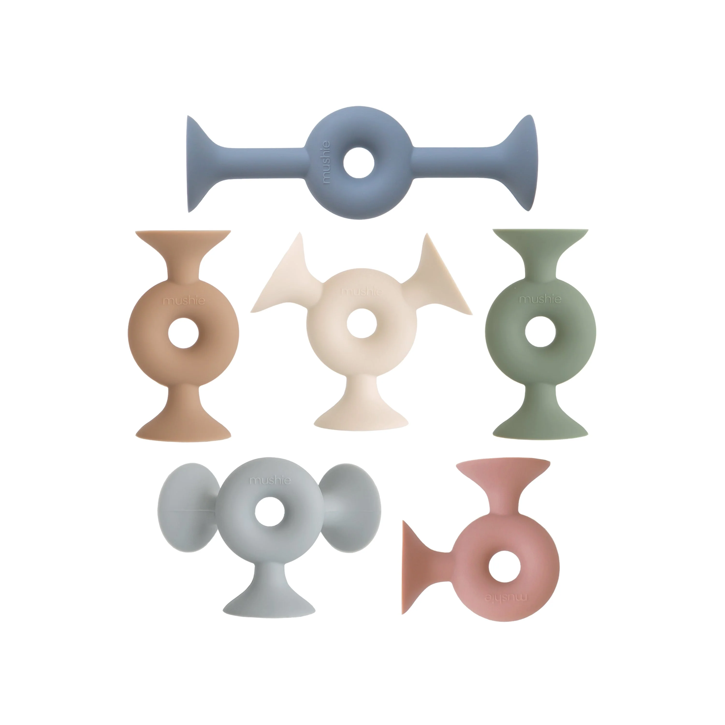 Mushie Daisy Silicone Suction Builders - Image 9