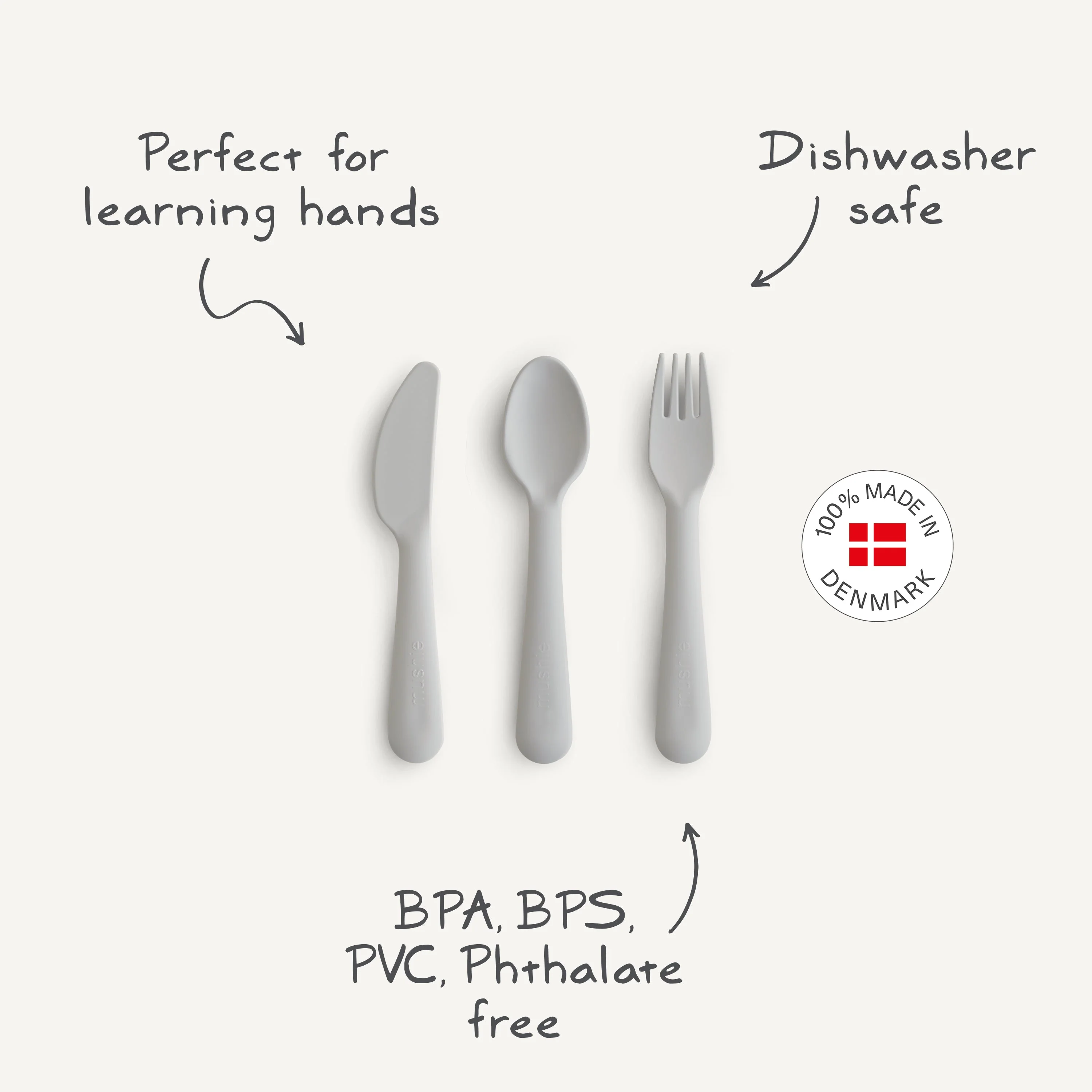 Mushie Dinnerware Cutlery Set - Image 6