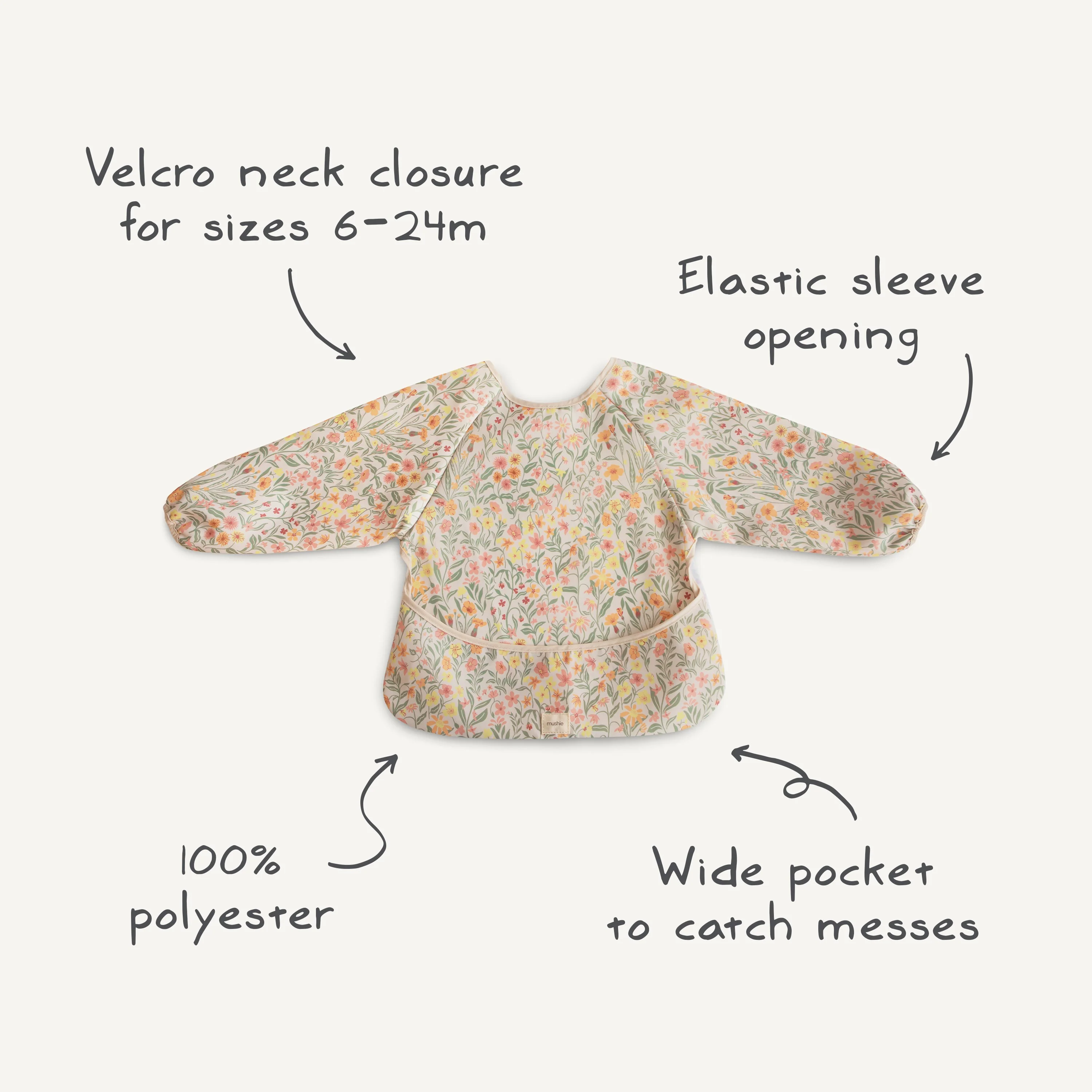 Mushie Long Sleeve Bib - Image 20