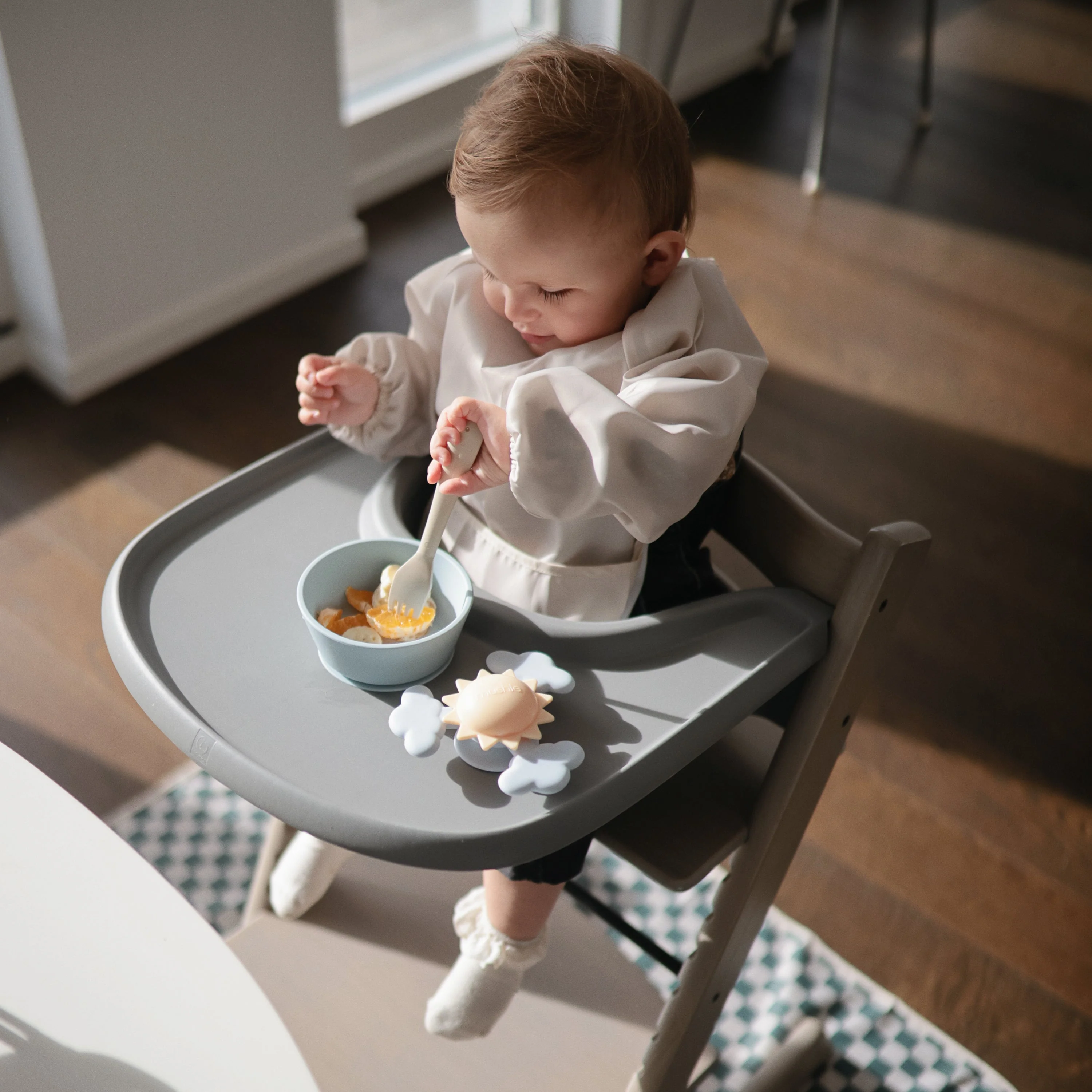Mushie Long Sleeve Bib - Image 33
