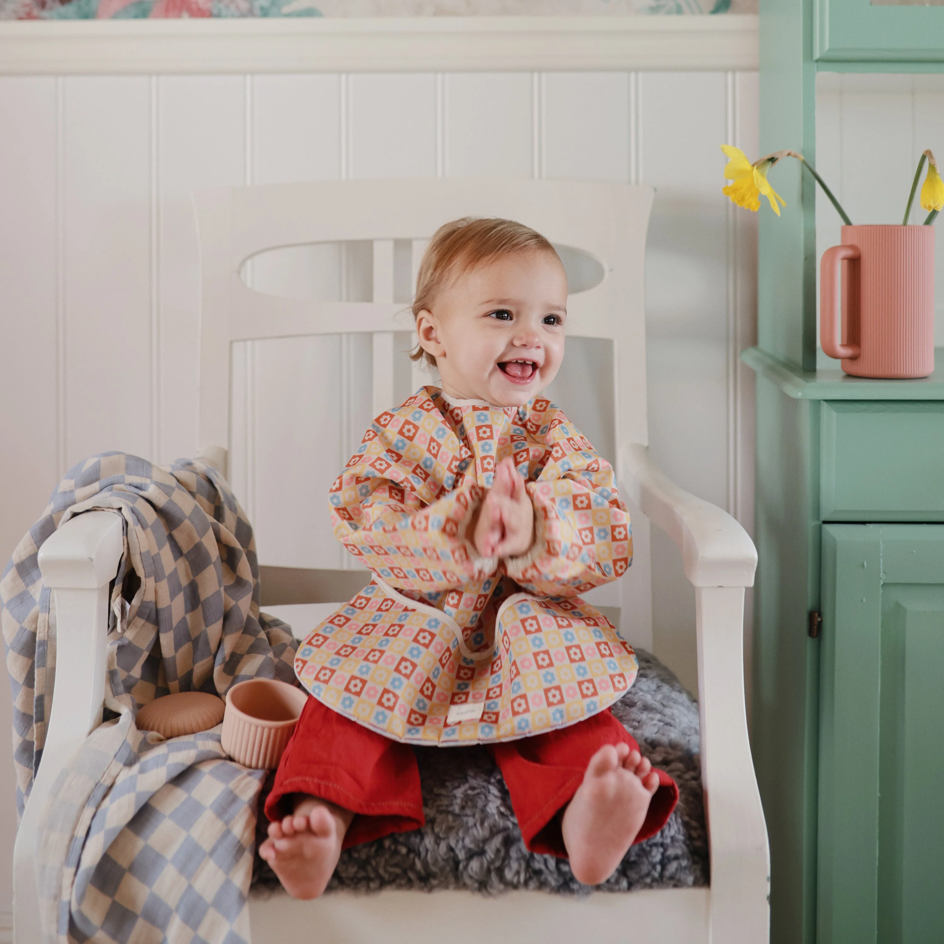 Mushie Long Sleeve Bib - Image 44