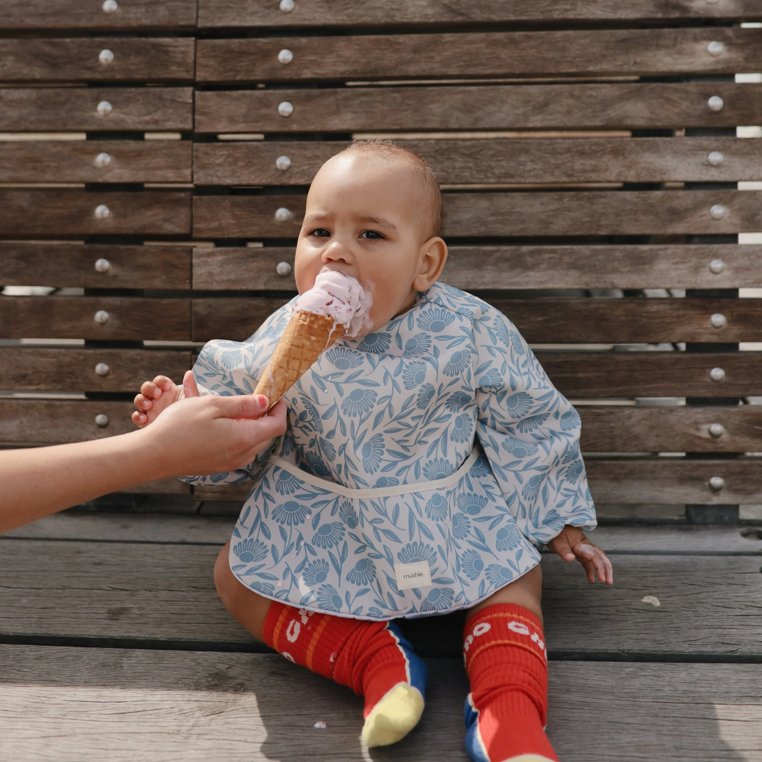 Mushie Long Sleeve Bib - Image 51