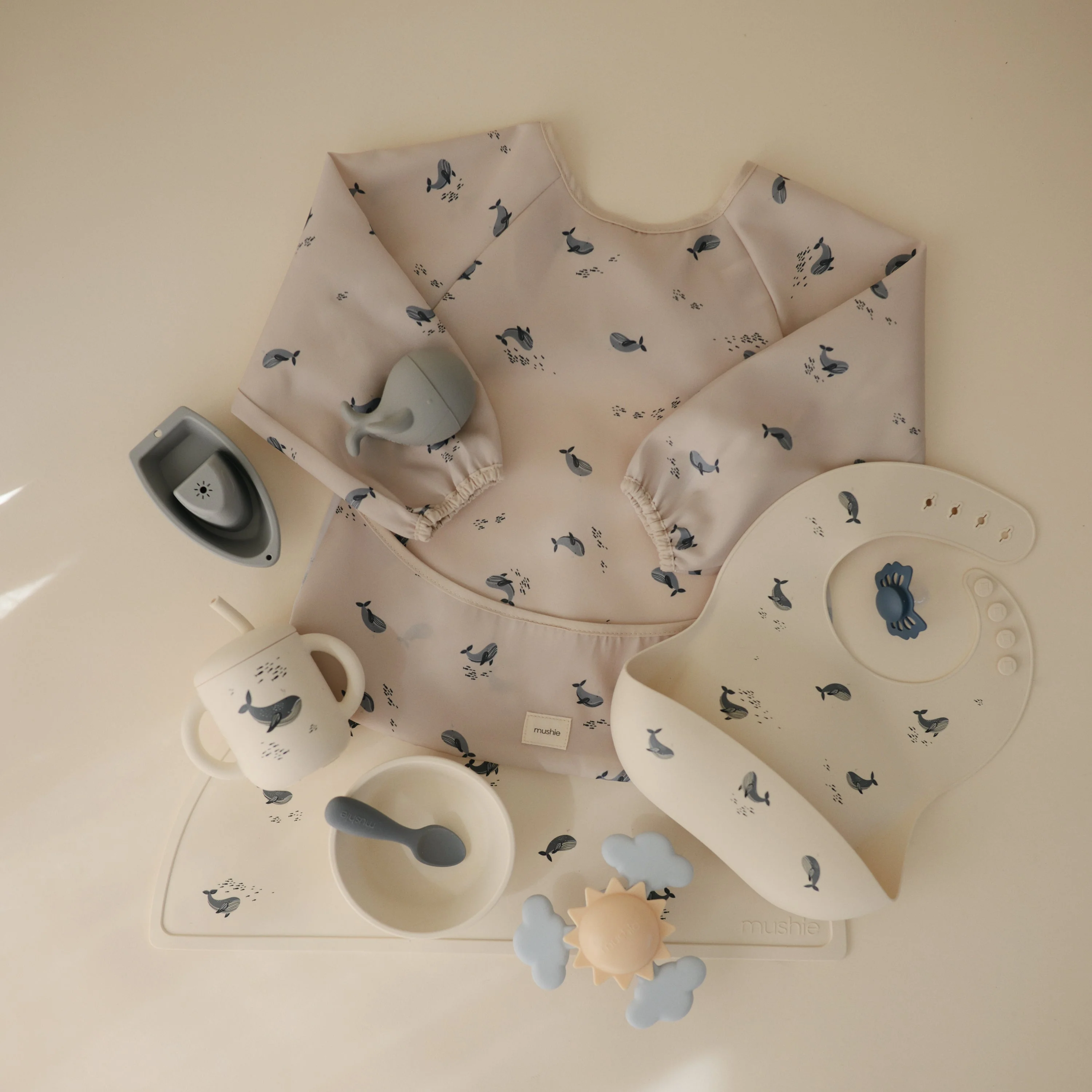 Mushie Long Sleeve Bib - Image 56