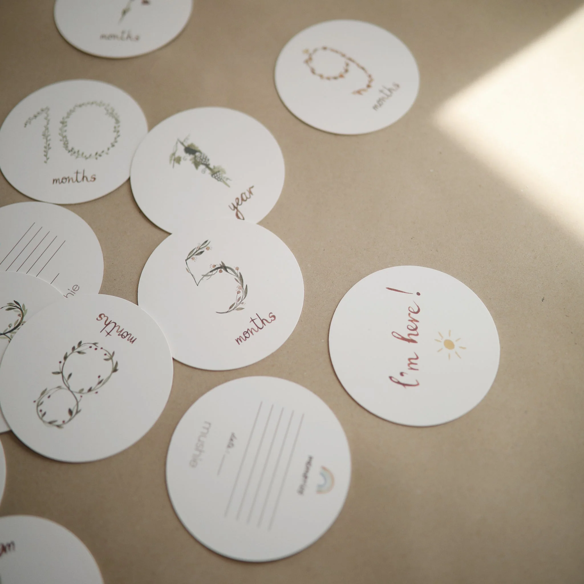 Mushie Milestone Cards - Image 6