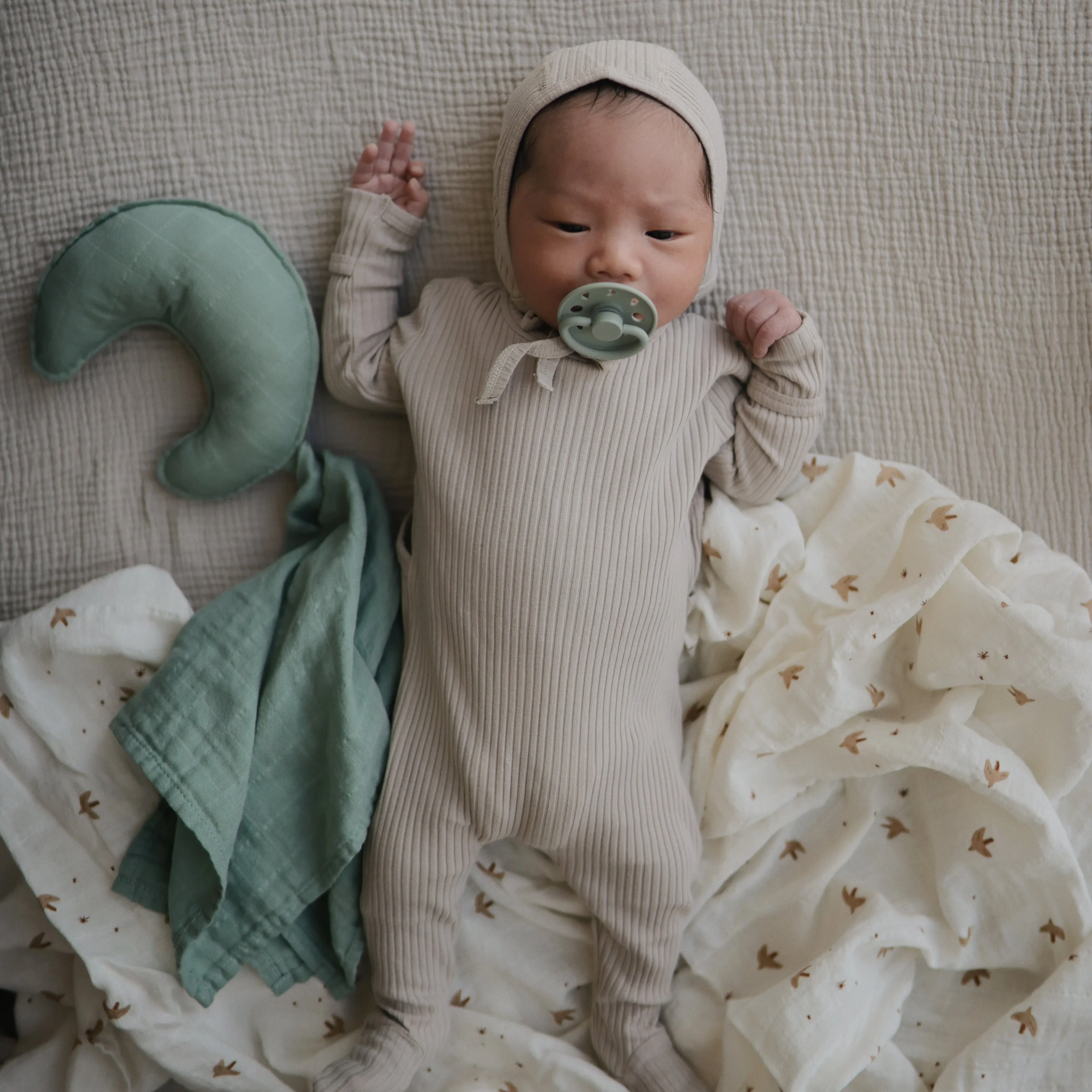 Mushie Moon Lovey Blanket - Image 11