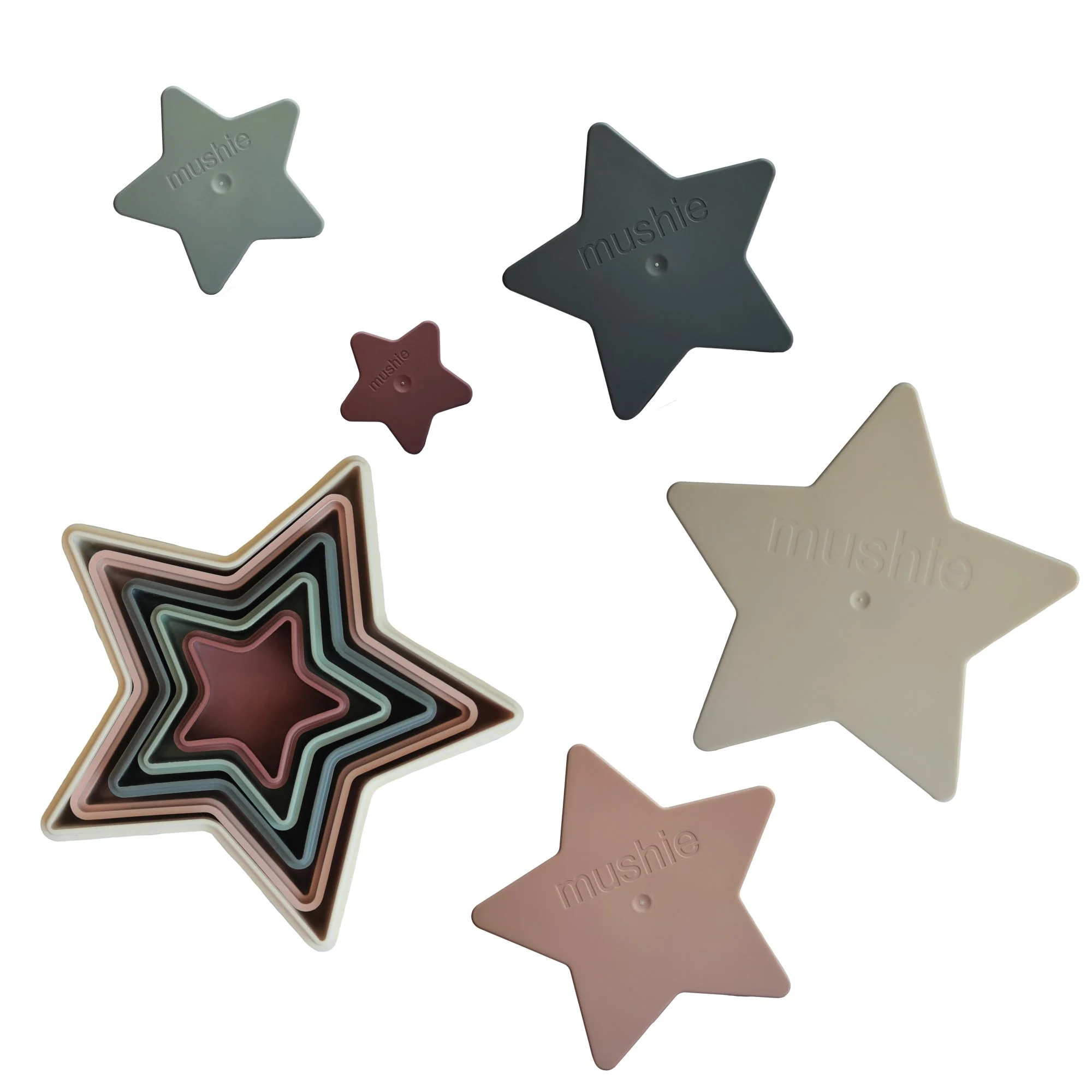 Mushie Nesting Stars Toy - Image 3