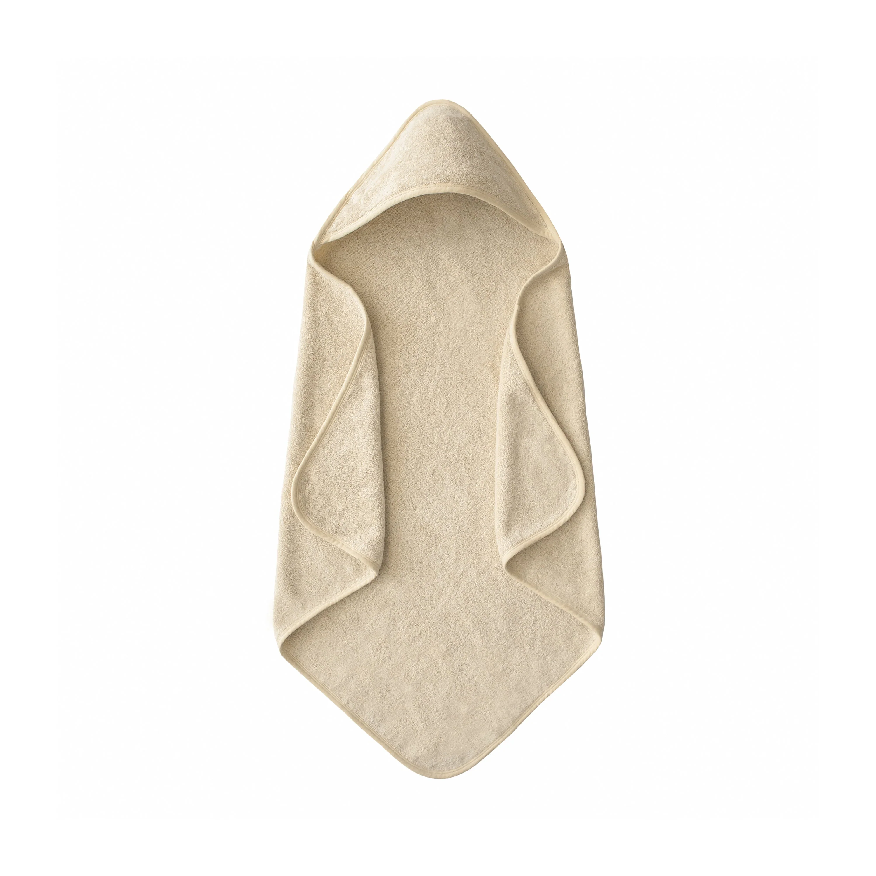 Mushie Organic Cotton Baby Hooded Towel - Image 3