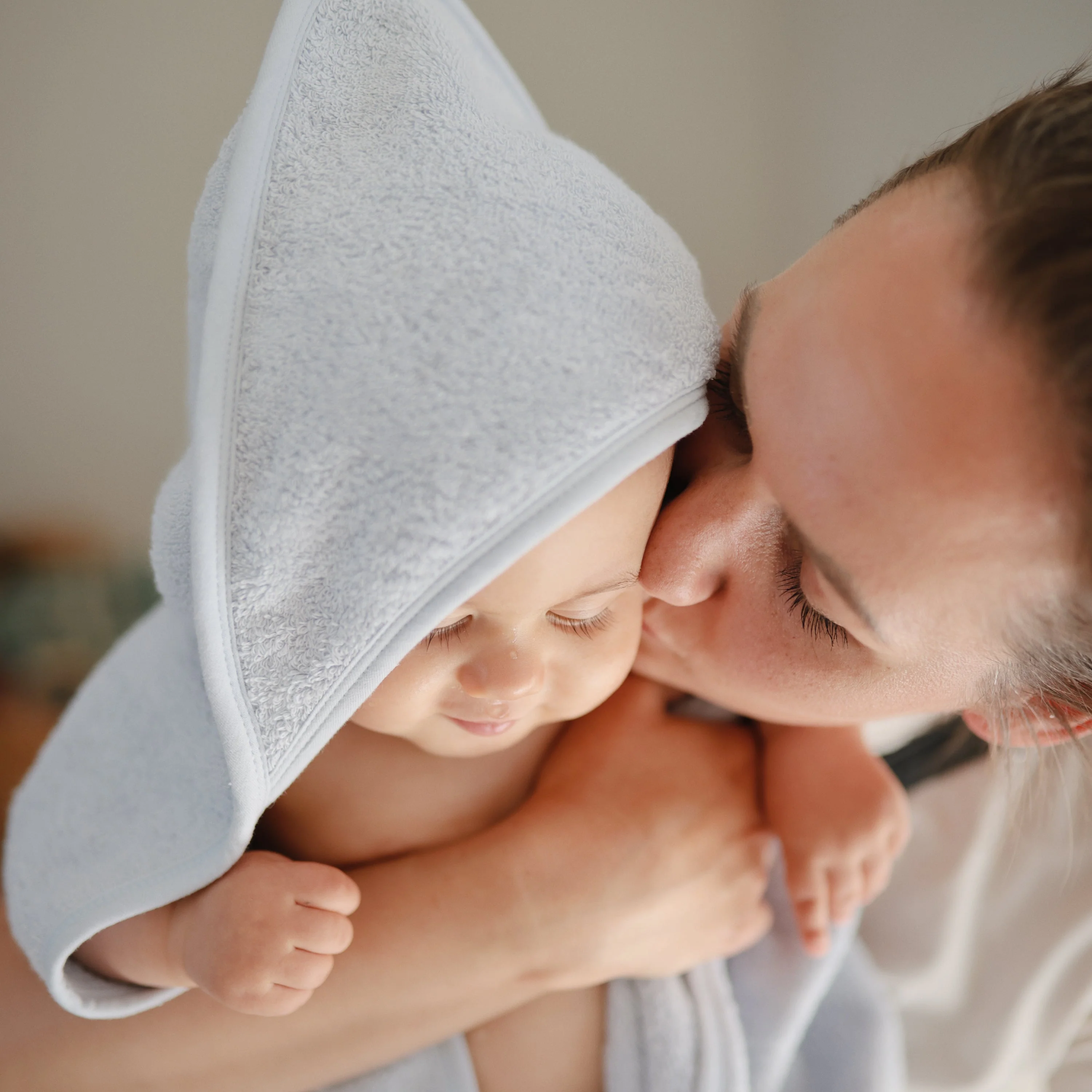 Mushie Organic Cotton Baby Hooded Towel - Image 31