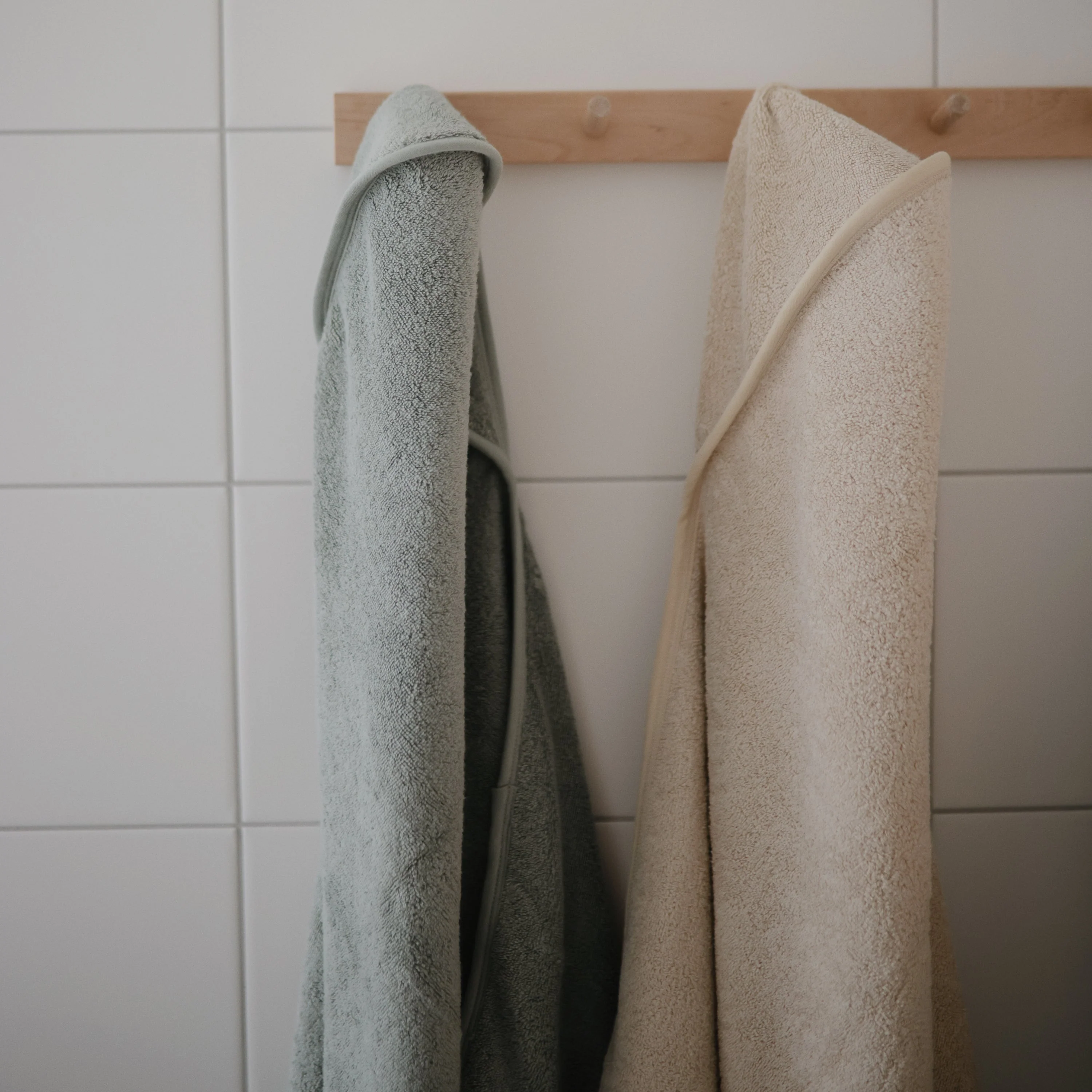 Mushie Organic Cotton Baby Hooded Towel - Image 53